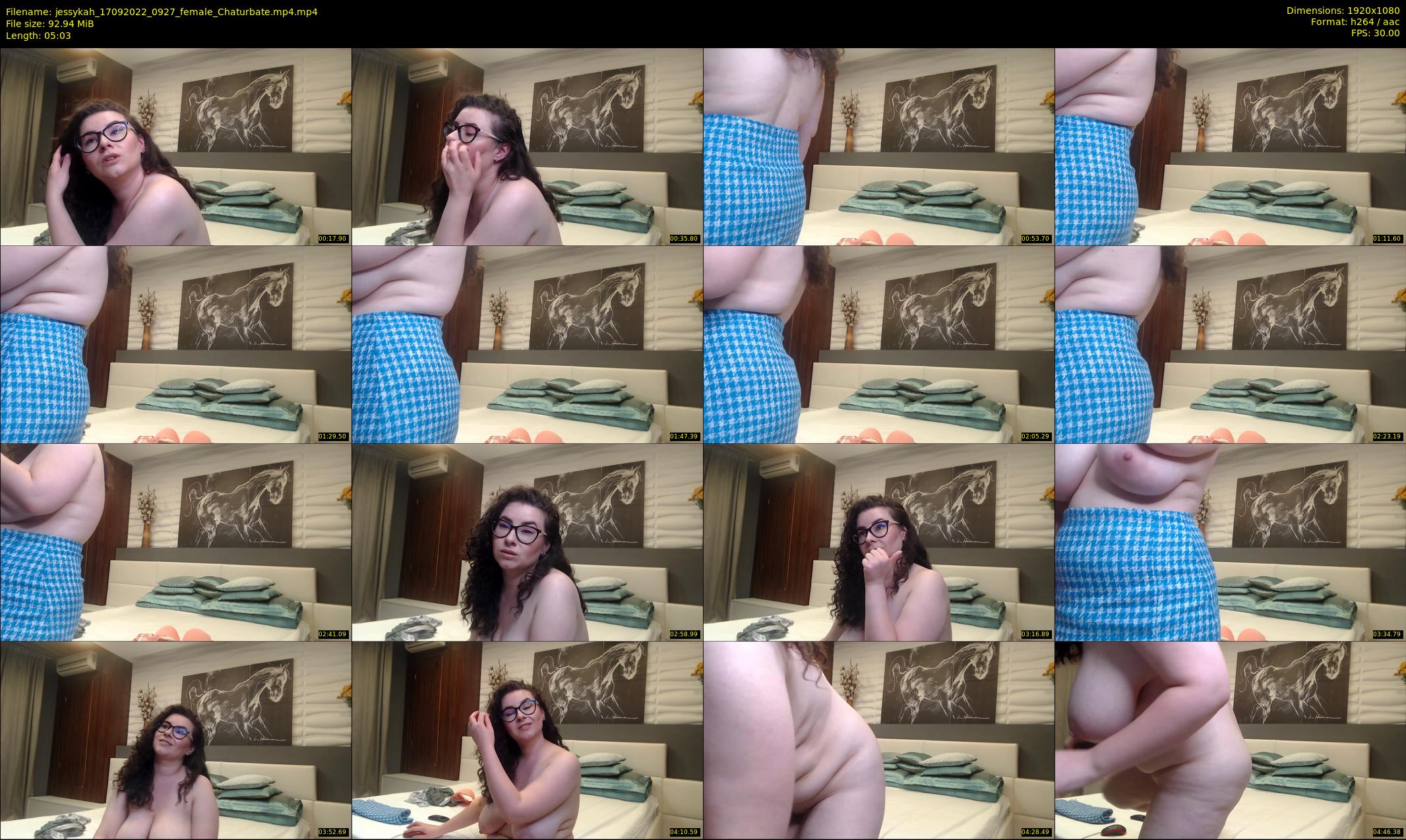 jessykah — 6 minute Chaturbate female cam show recording, 1080p, Sep 17, 2022