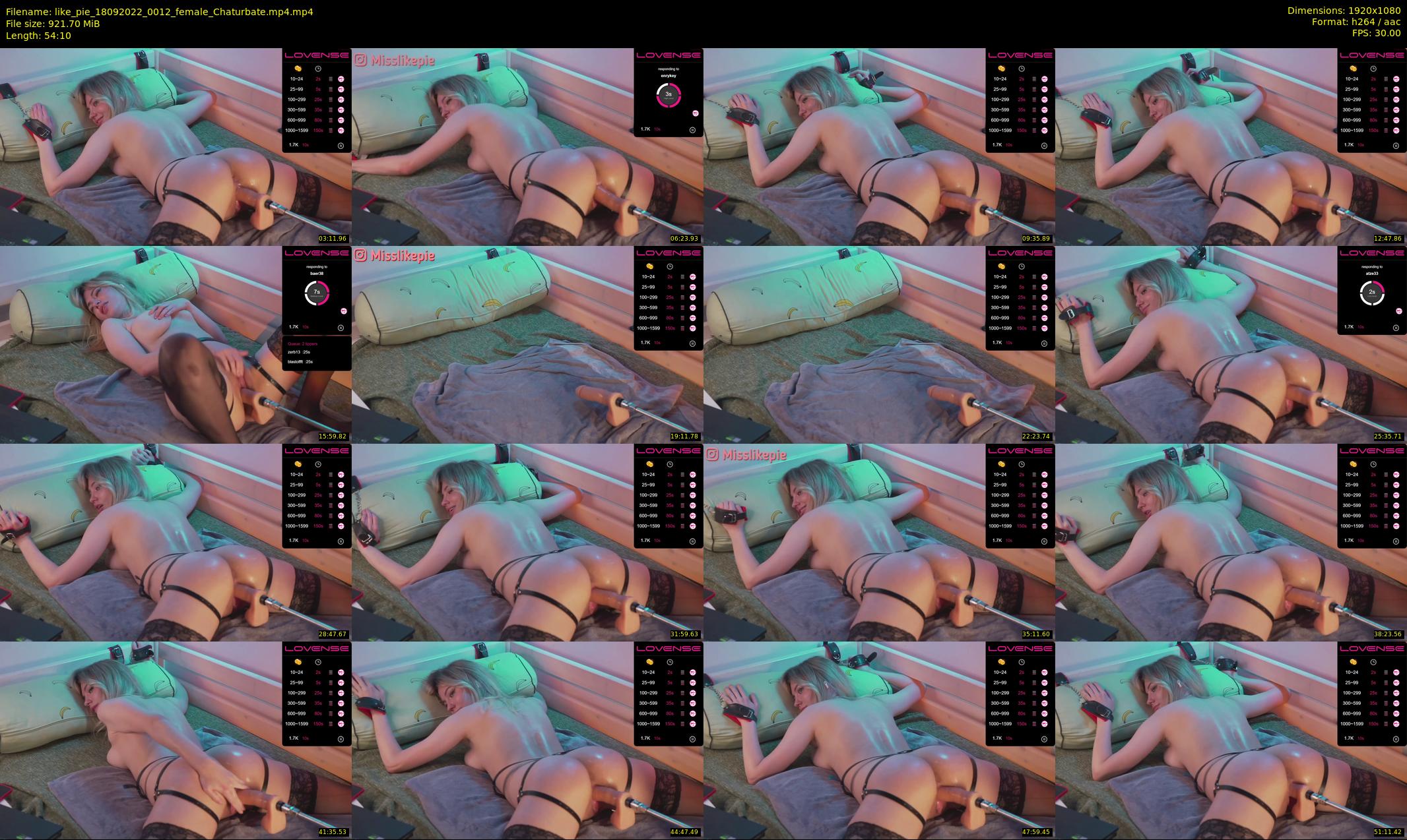 like_pie — 55 minute Chaturbate couple cam show recording, 1080p, Sep 18, 2022
