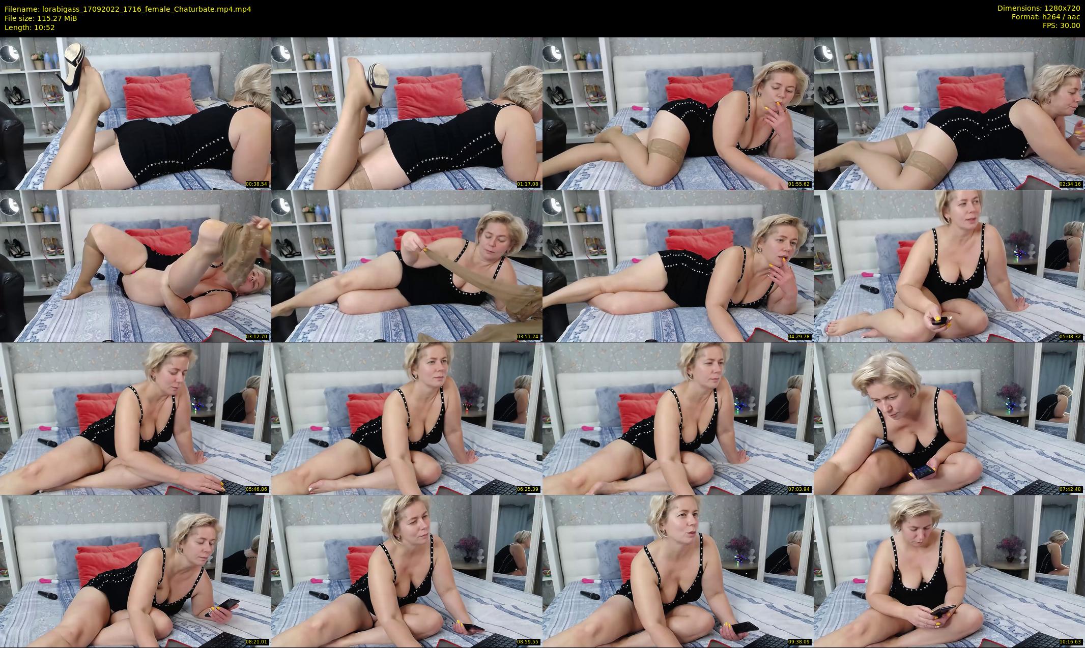 lorabigass — 11 minute Chaturbate female cam show recording, 720p, Sep 17, 2022
