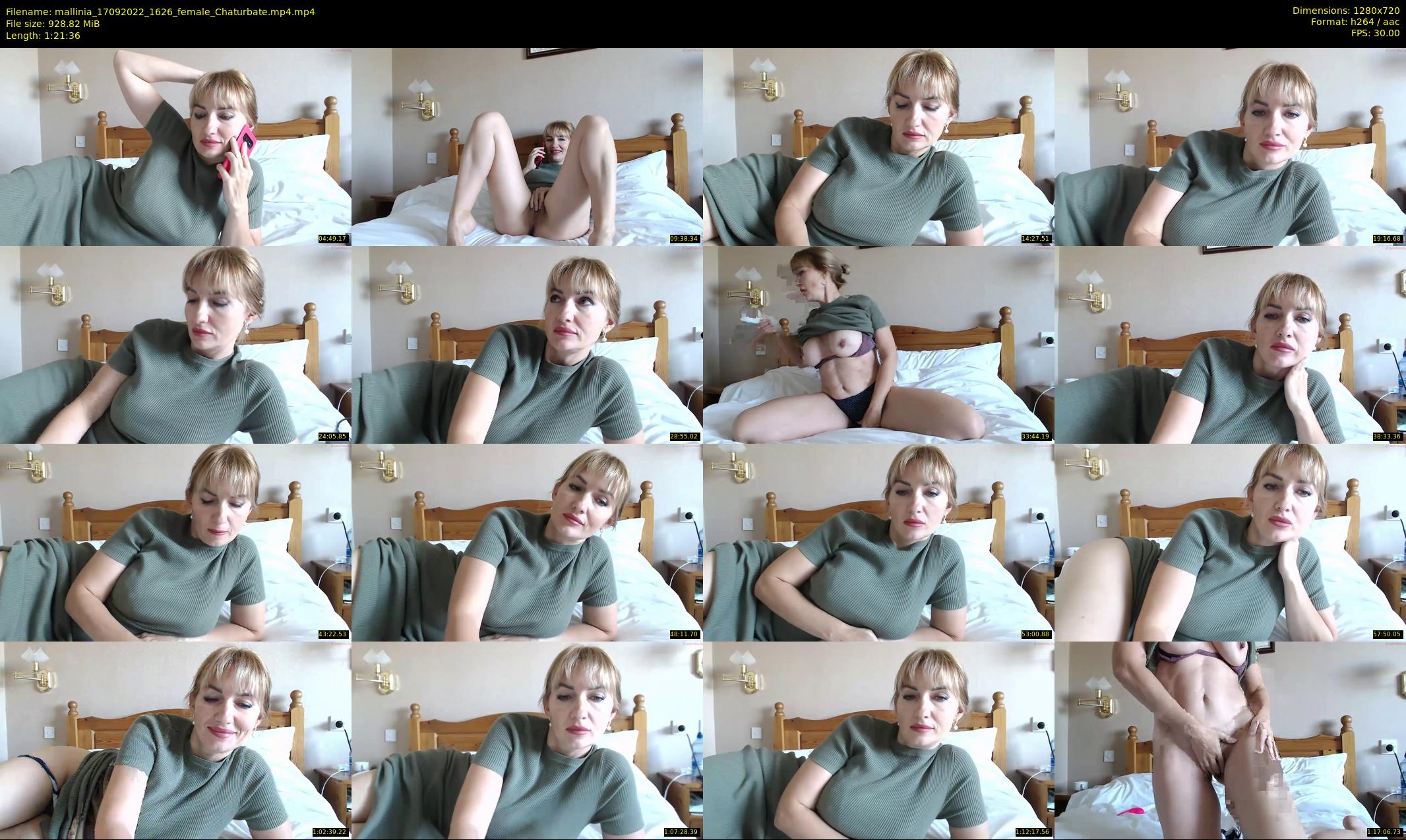 mallinia — 82 minute Chaturbate female cam show recording, 720p, Sep 17, 2022