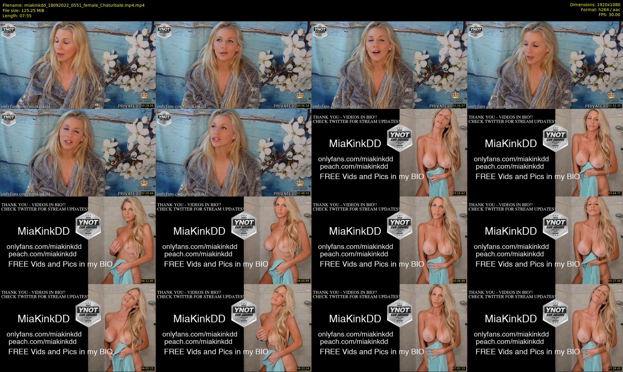 miakinkdd — 8 minute Chaturbate female cam show recording, 1080p, Sep 18, 2022