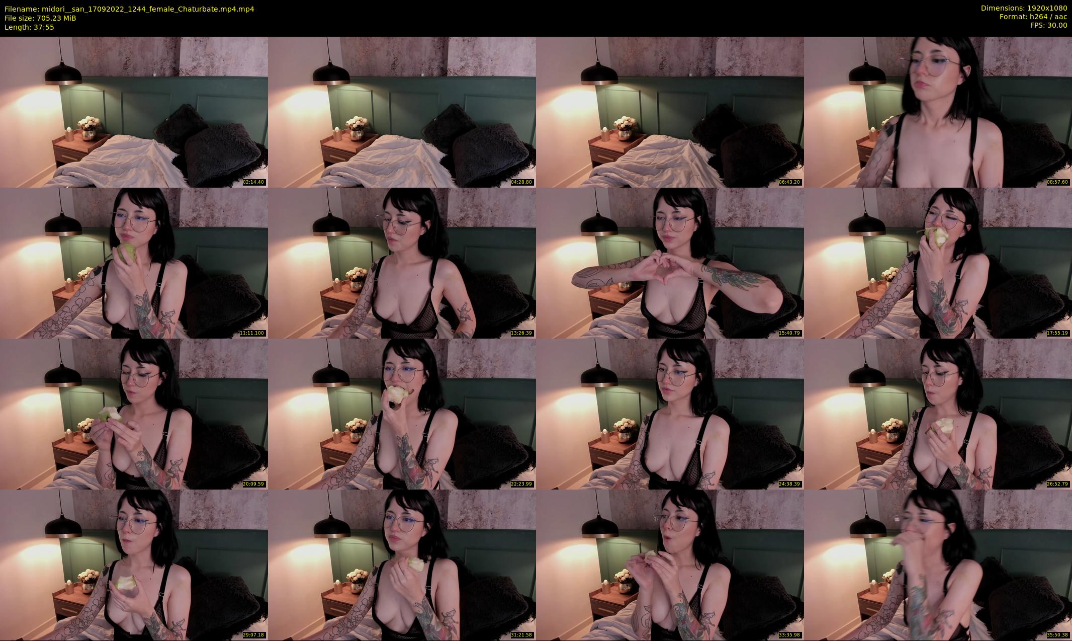 midori__san — 38 minute Chaturbate female cam show recording, 1080p, Sep 17, 2022