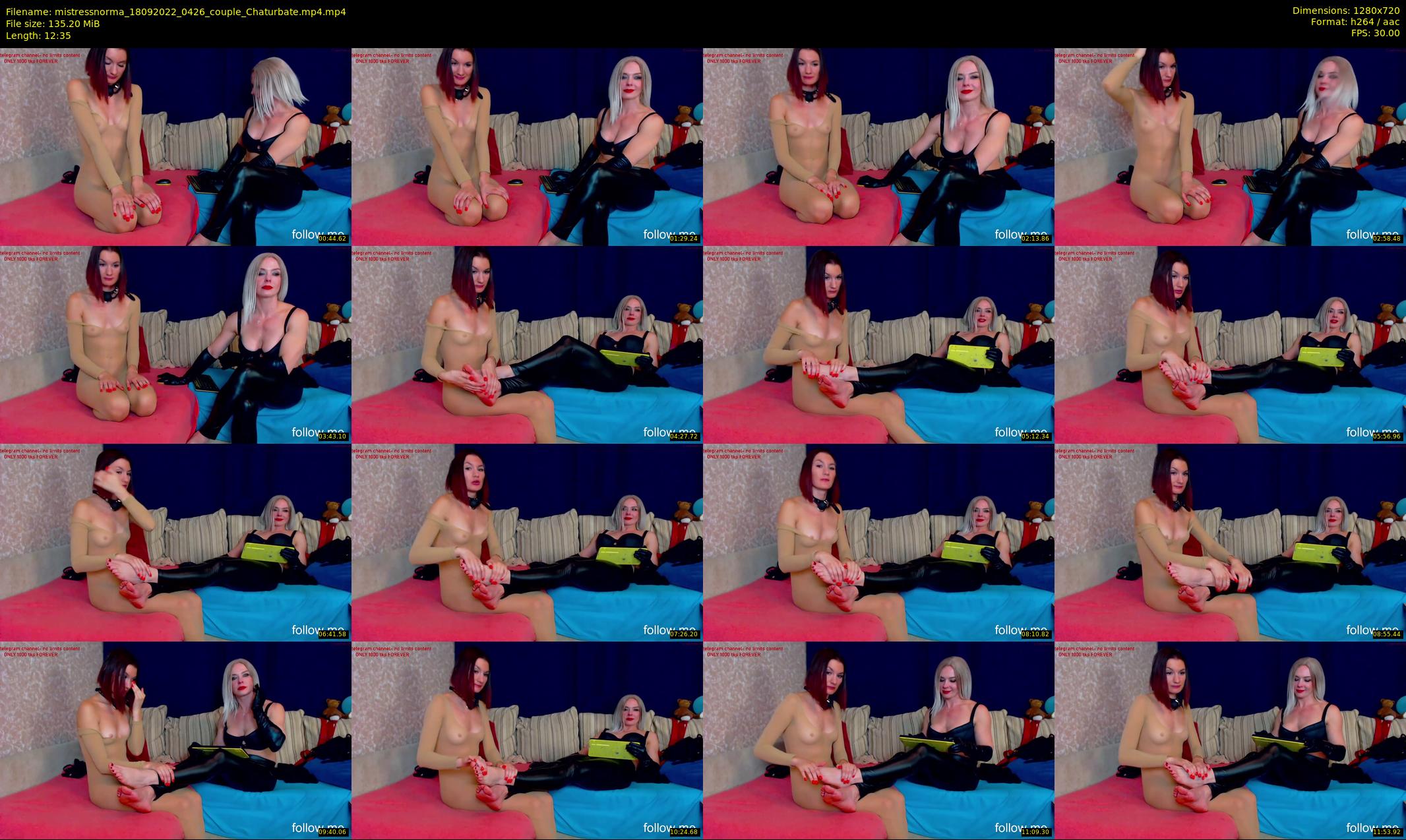 mistressnorma — 13 minute Chaturbate female cam show recording, 720p, Sep 18, 2022