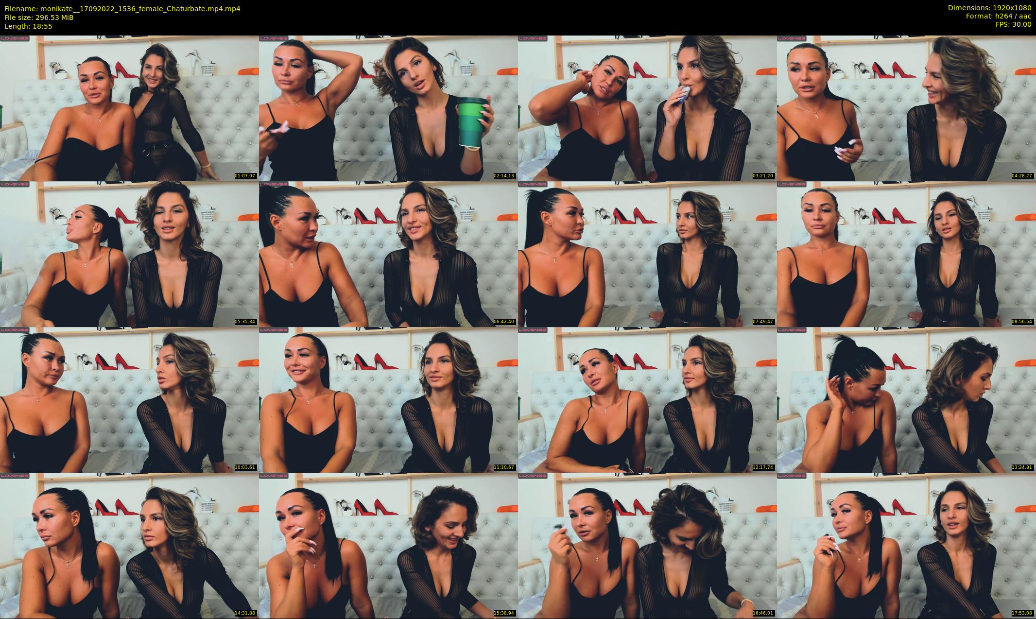 monikate_ — 19 minute Chaturbate couple cam show recording, 1080p, Sep 17, 2022