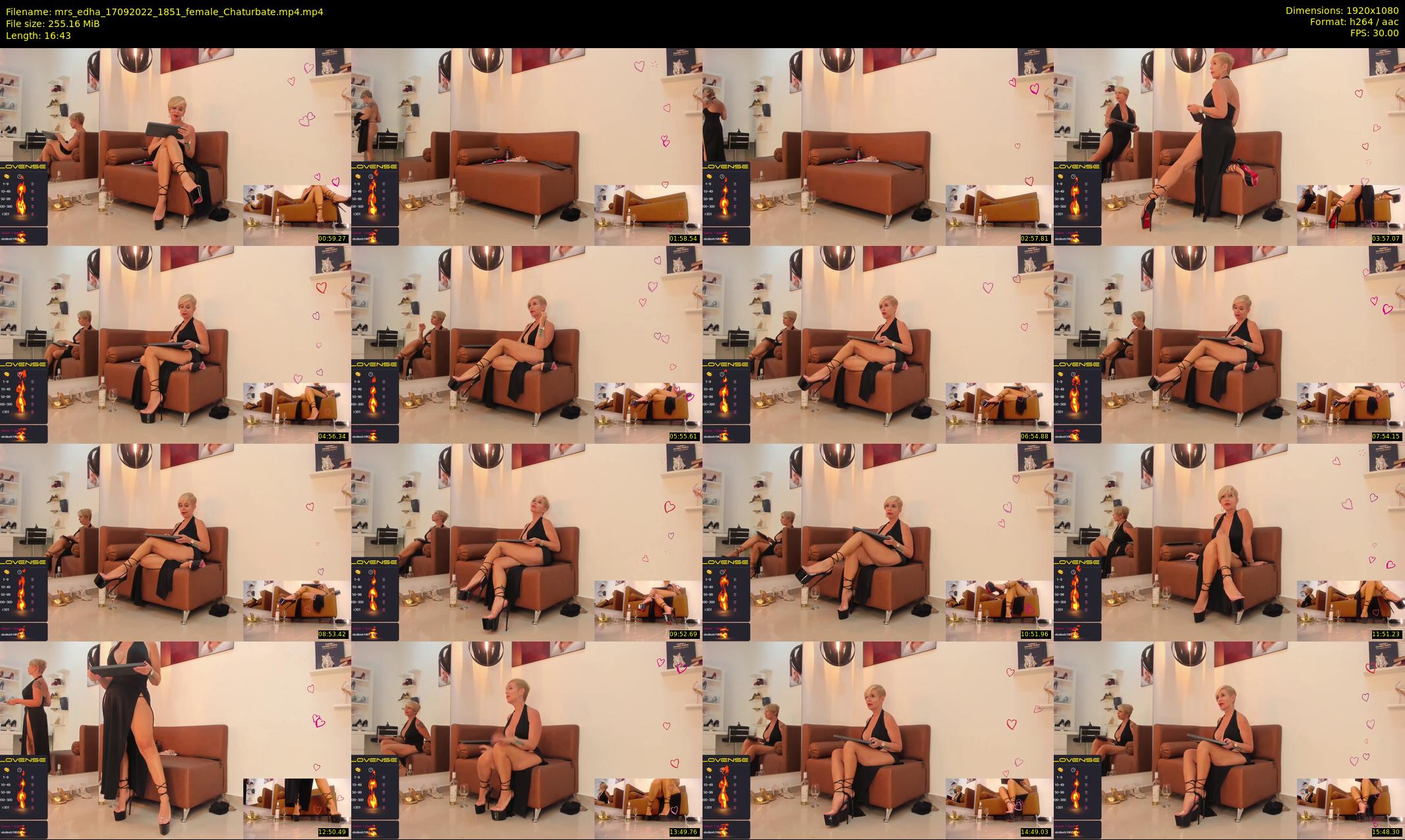mrs_edha — 17 minute Chaturbate female cam show recording, 1080p, Sep 17, 2022