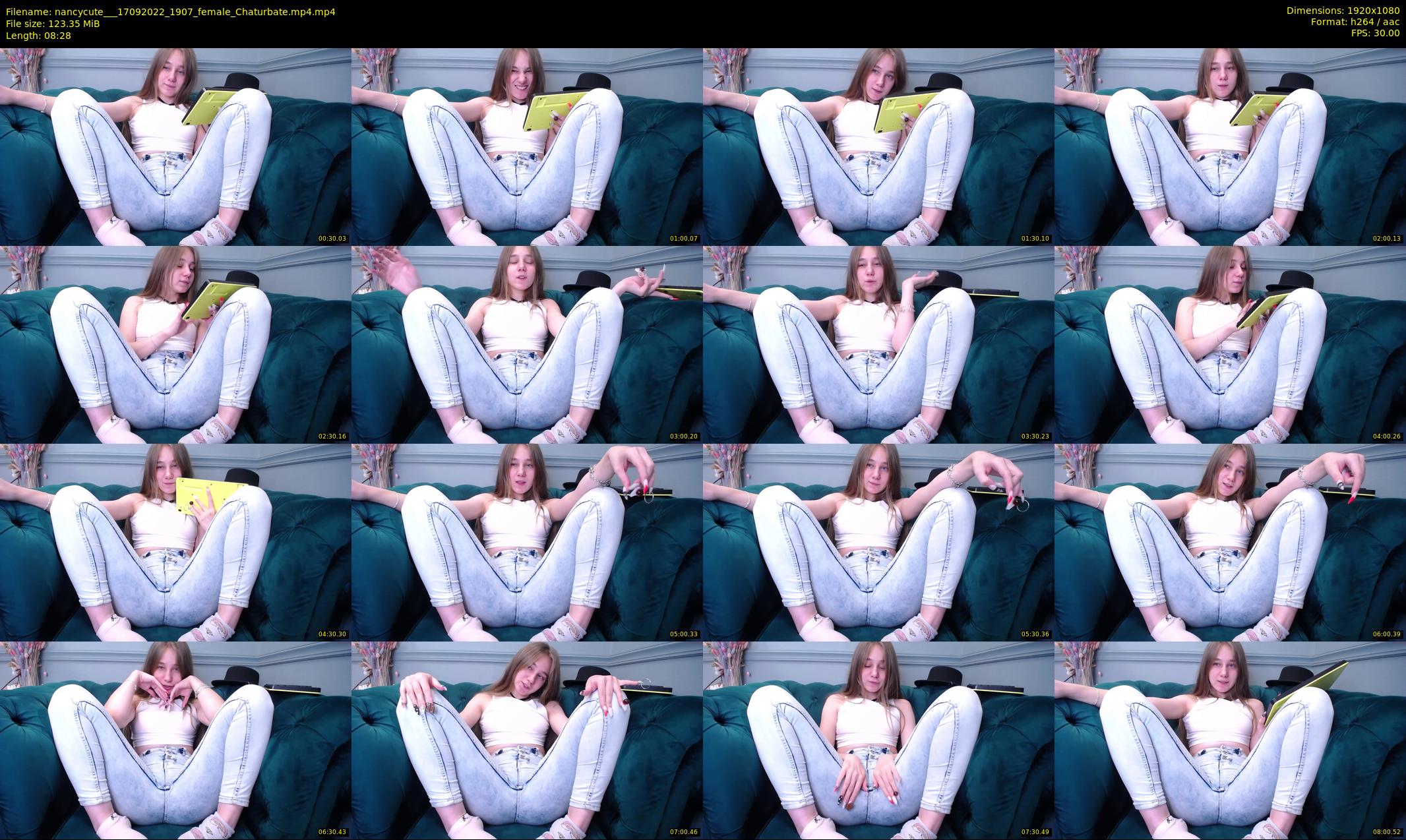 nancycute__ — 9 minute Chaturbate female cam show recording, 1080p, Sep 17, 2022