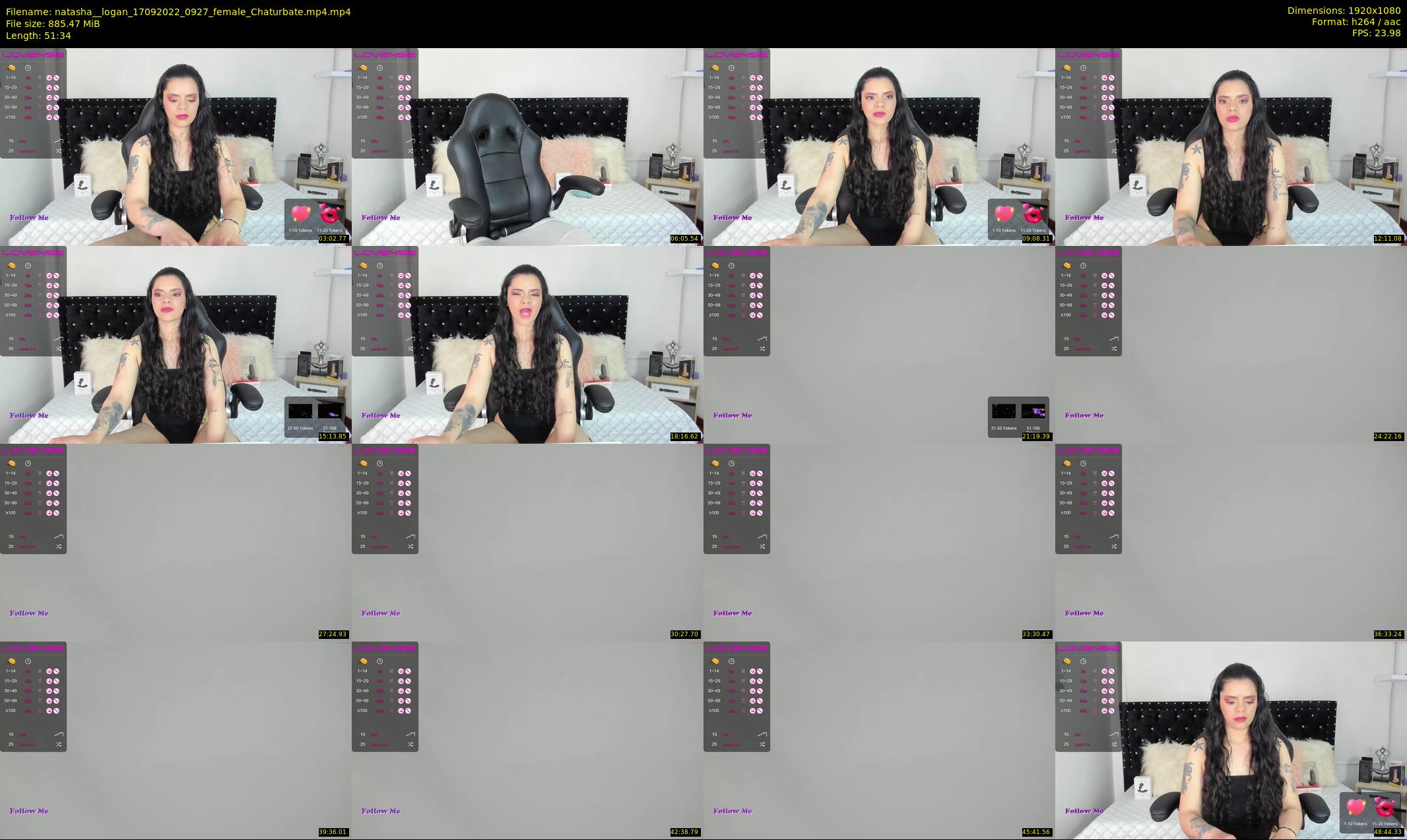 natasha__logan — 52 minute Chaturbate female cam show recording, 1080p, Sep 17, 2022