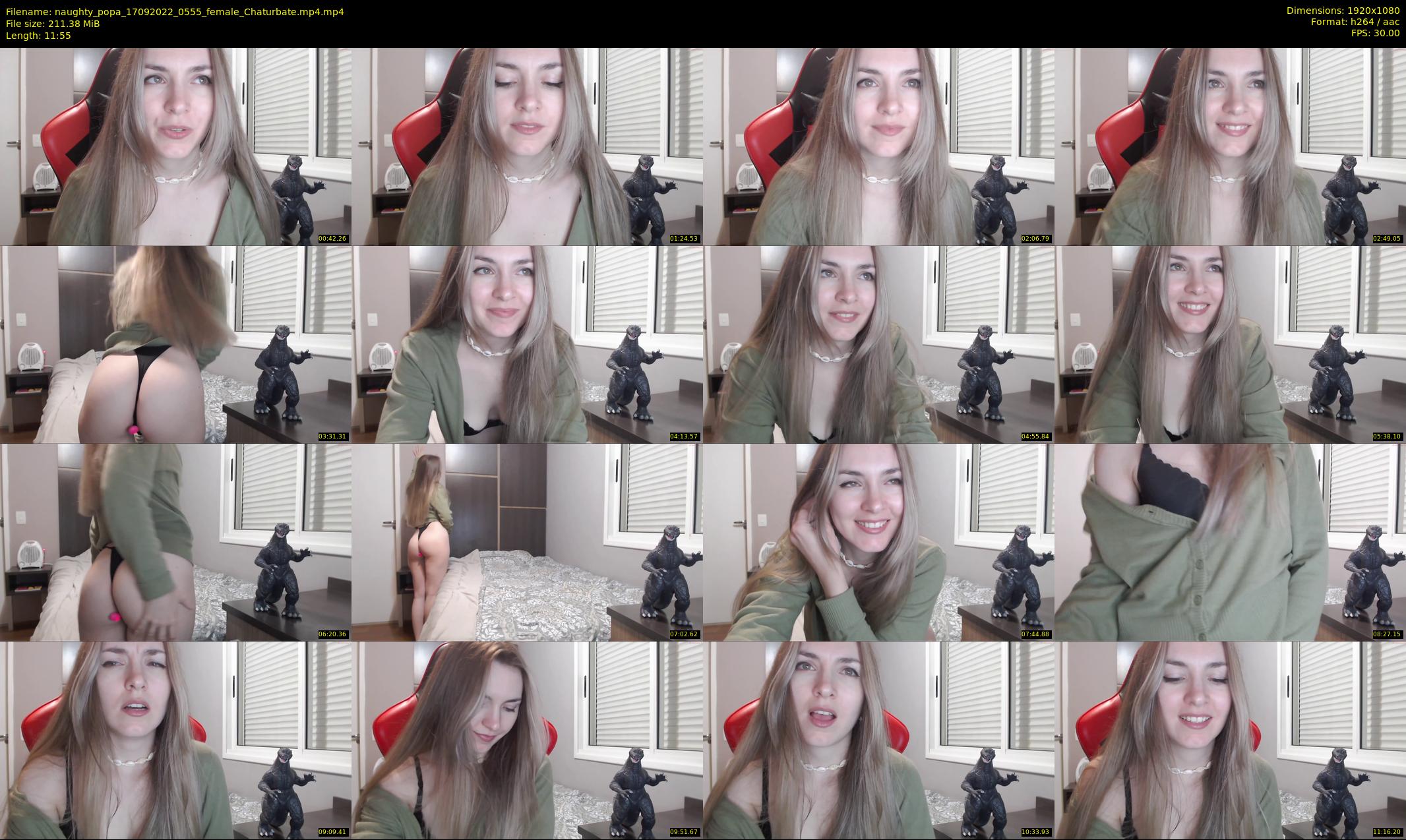 naughty_popa — 12 minute Chaturbate female cam show recording, 1080p, Sep 17, 2022