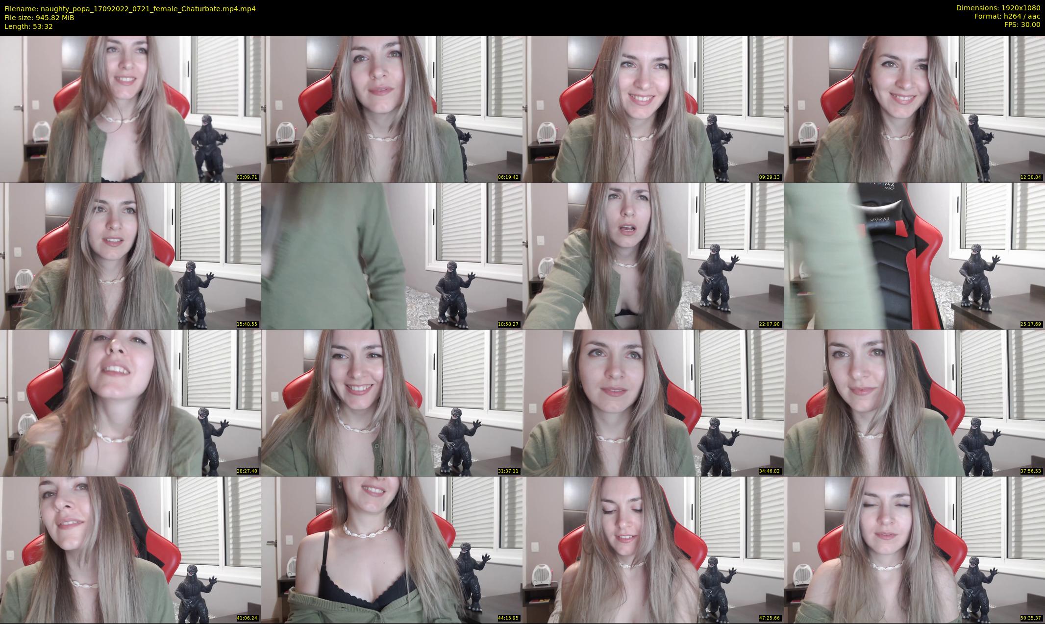 naughty_popa — 54 minute Chaturbate female cam show recording, 1080p, Sep 17, 2022