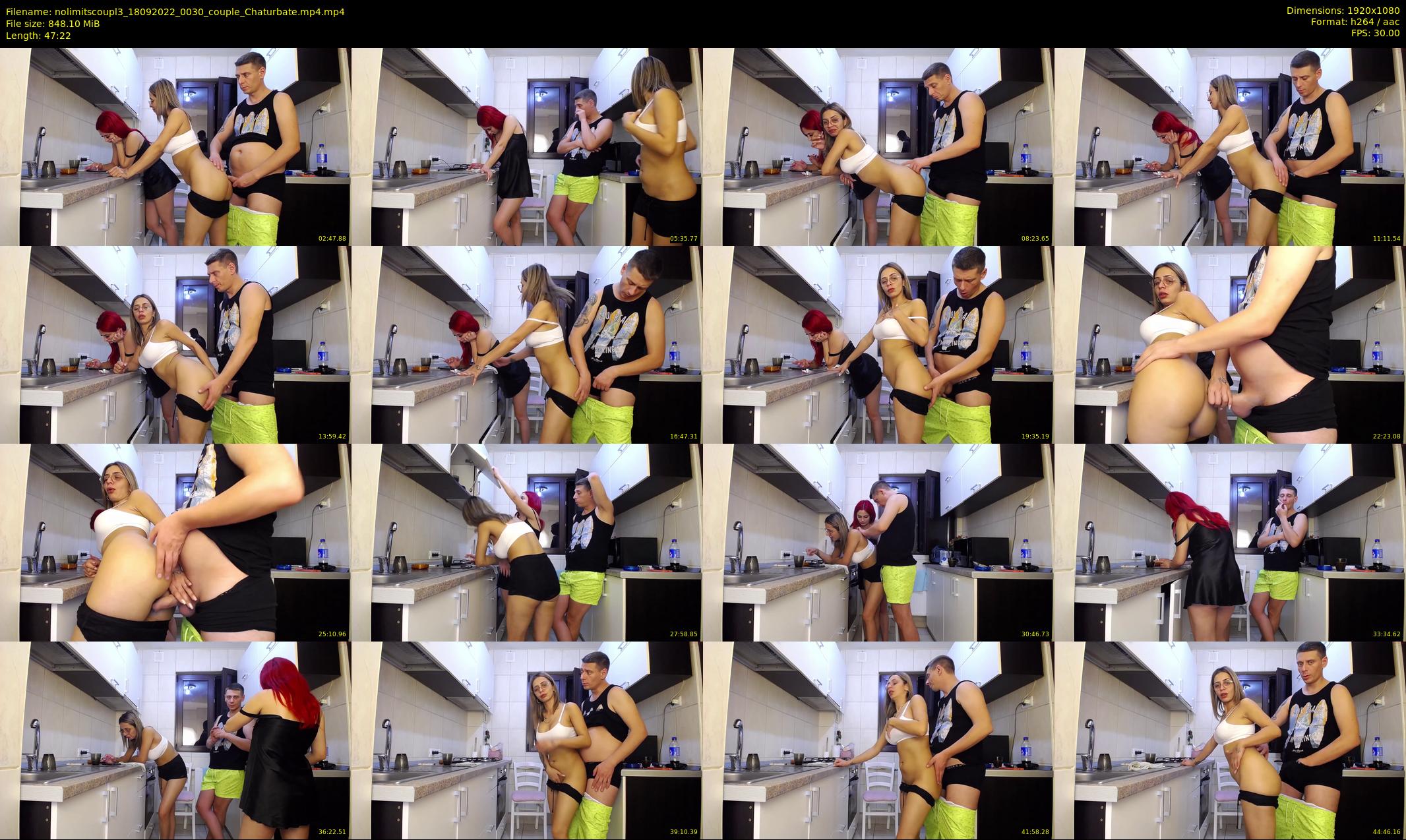 nolimitscoupl3 — 48 minute Chaturbate couple cam show recording, 1080p, Sep 18, 2022