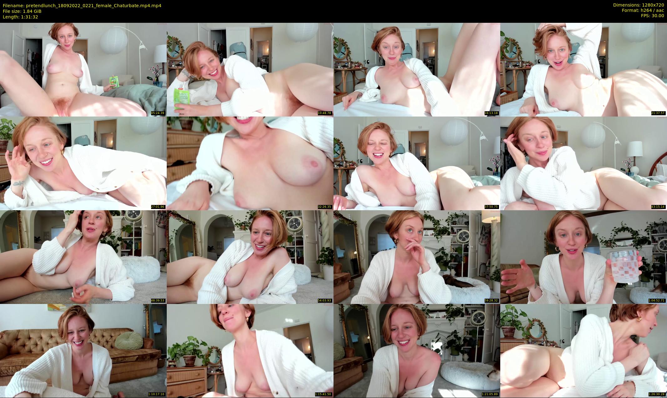 pretendlunch — 92 minute Chaturbate couple cam show recording, 720p, Sep 18, 2022