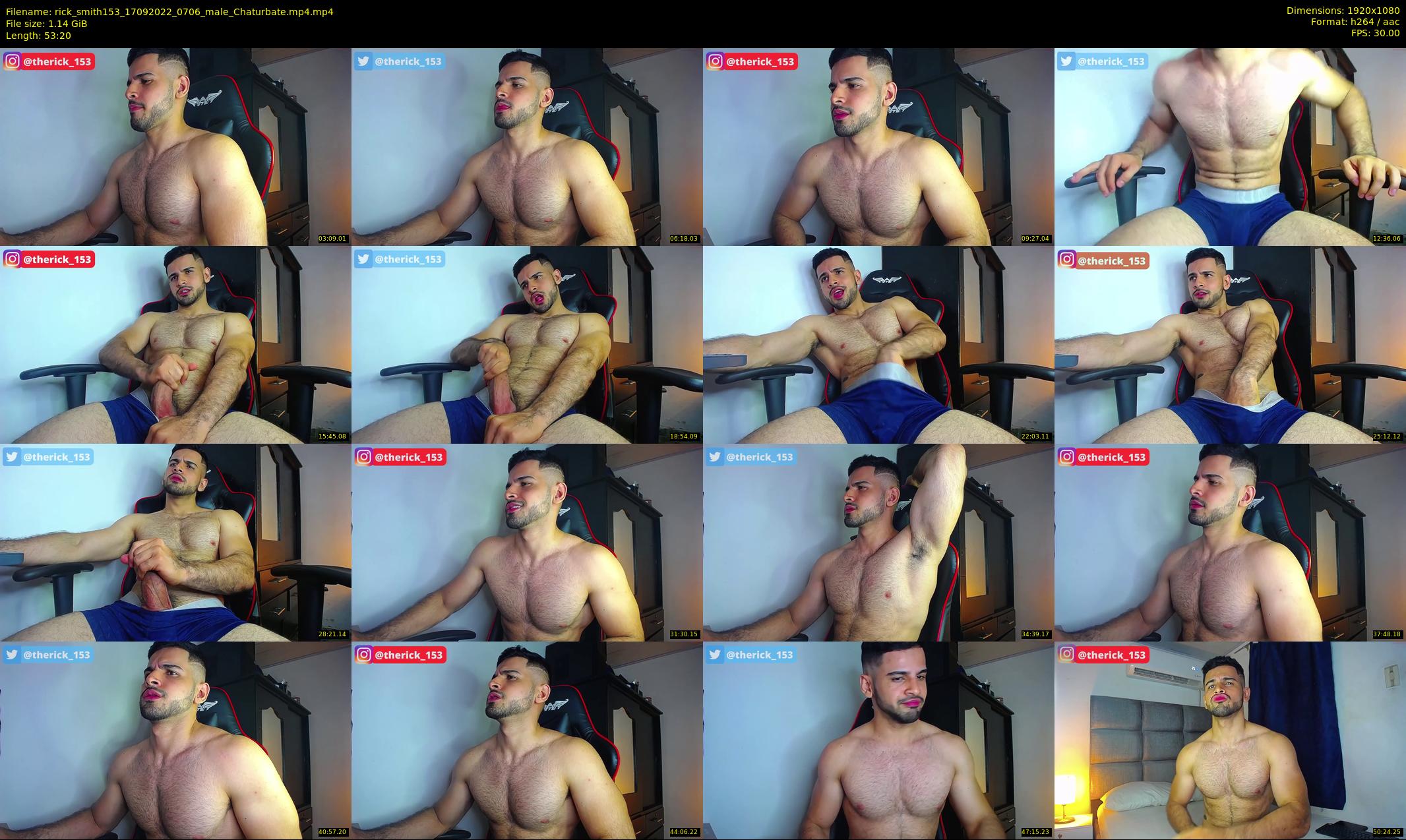 rick_smith153 — 54 minute Chaturbate male cam show recording, 1080p, Sep 17, 2022