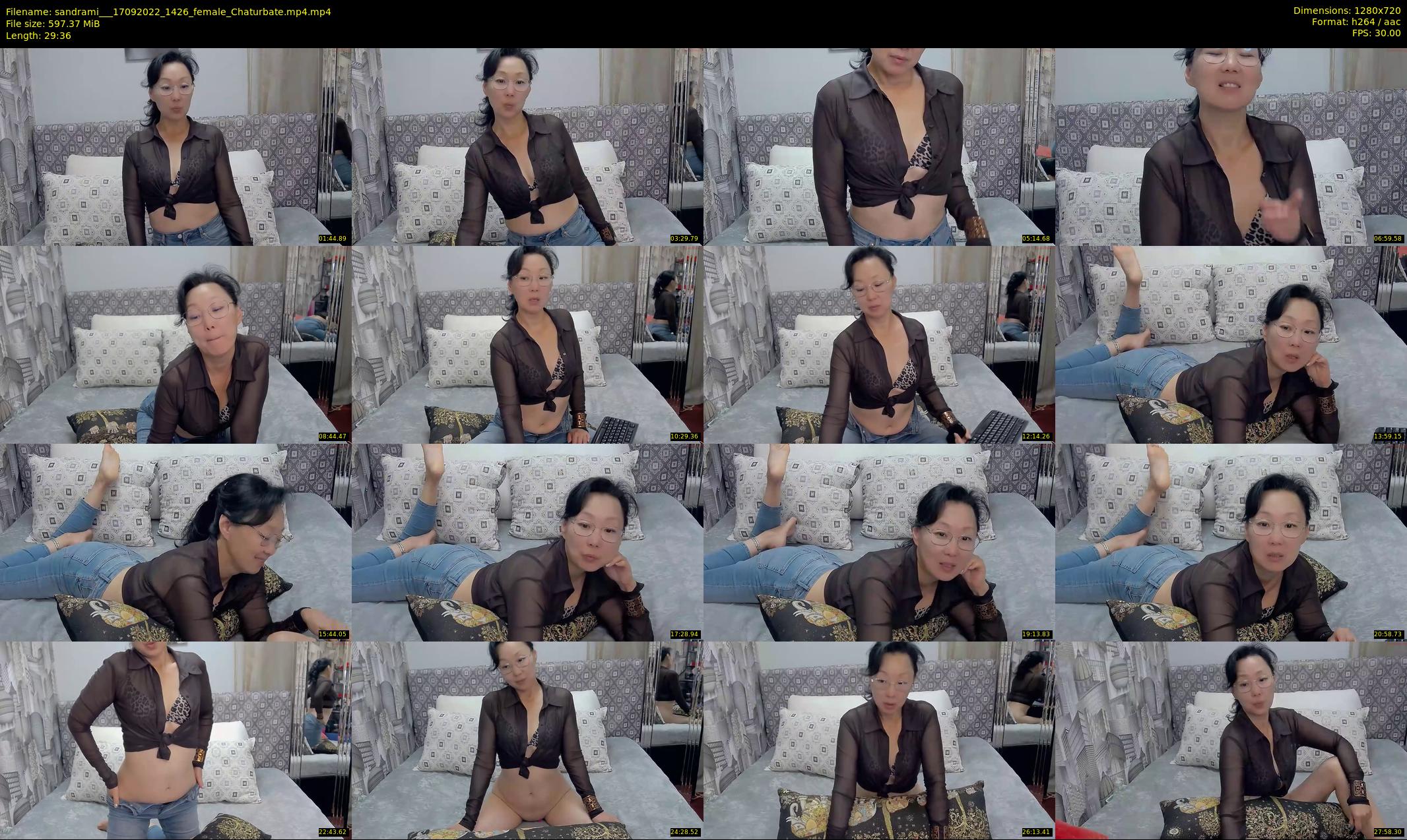 sandrami__ — 30 minute Chaturbate female cam show recording, 720p, Sep 17, 2022