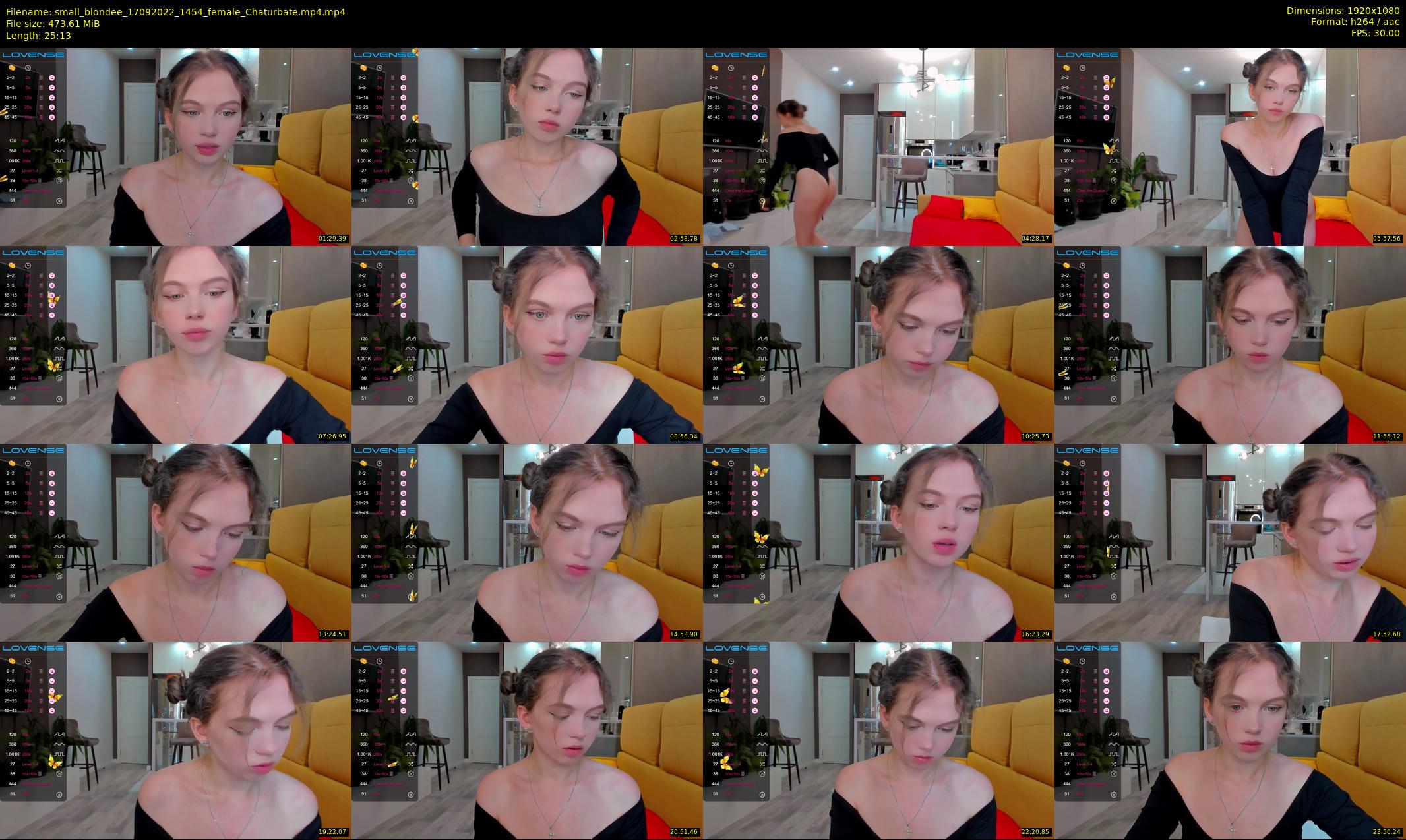 small_blondee — 26 minute Chaturbate female cam show recording, 1080p, Sep 17, 2022