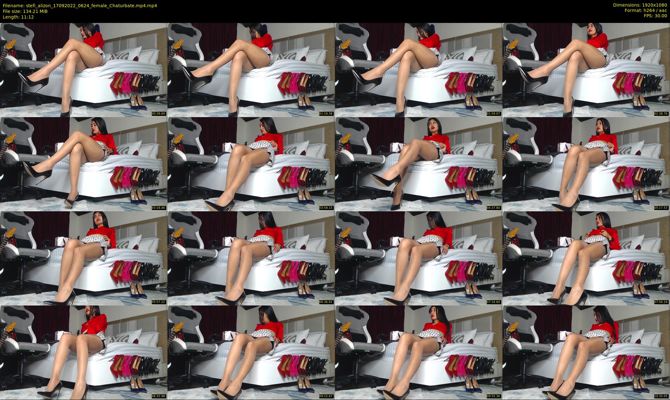 stefi_alizon — 12 minute Chaturbate female cam show recording, 1080p, Sep 17, 2022