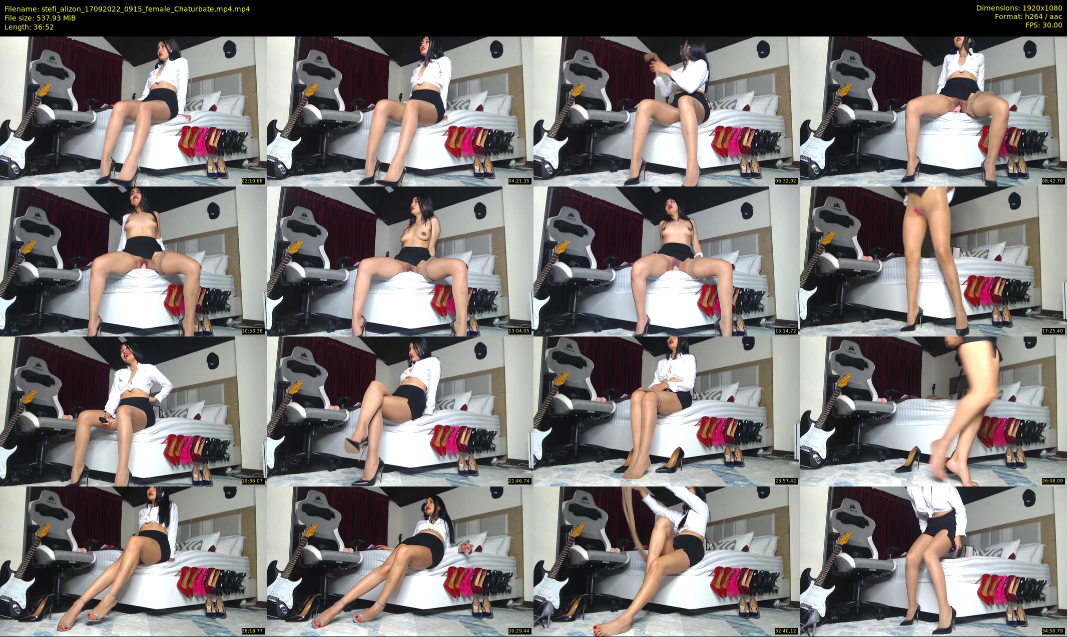 stefi_alizon — 37 minute Chaturbate female cam show recording, 1080p, Sep 17, 2022
