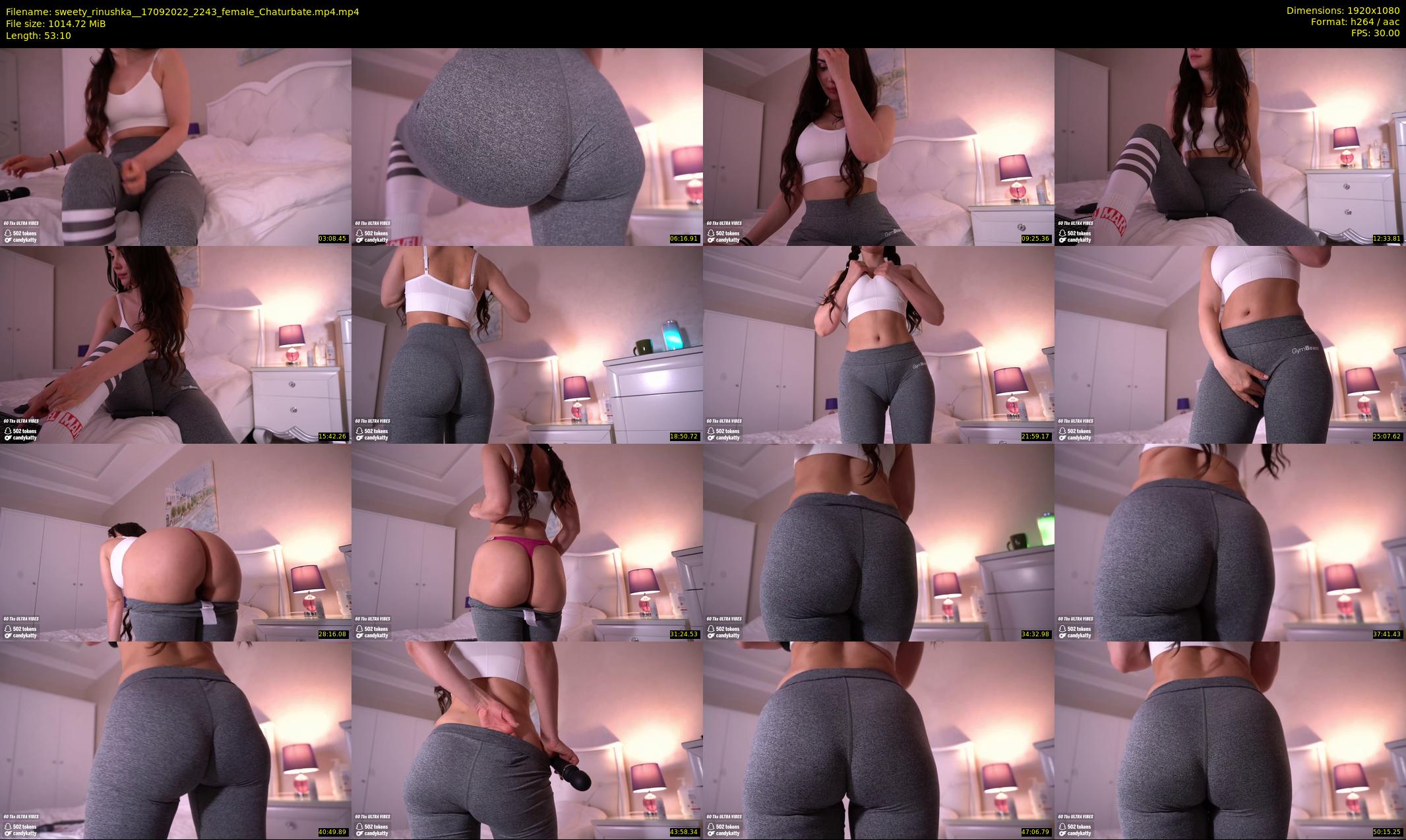 sweety_rinushka_ — 54 minute Chaturbate female cam show recording, 1080p, Sep 17, 2022