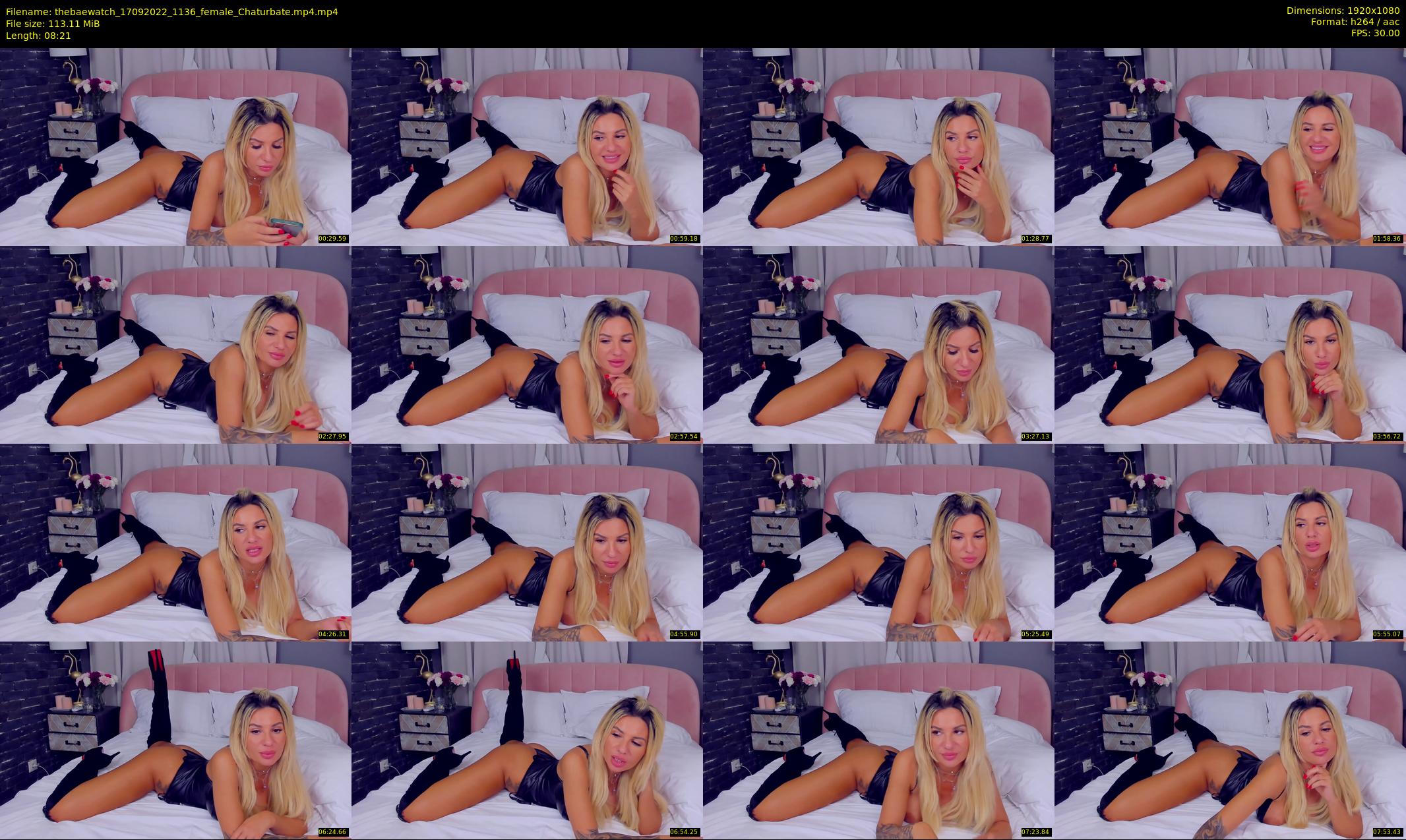 thebaewatch — 9 minute Chaturbate female cam show recording, 1080p, Sep 17, 2022
