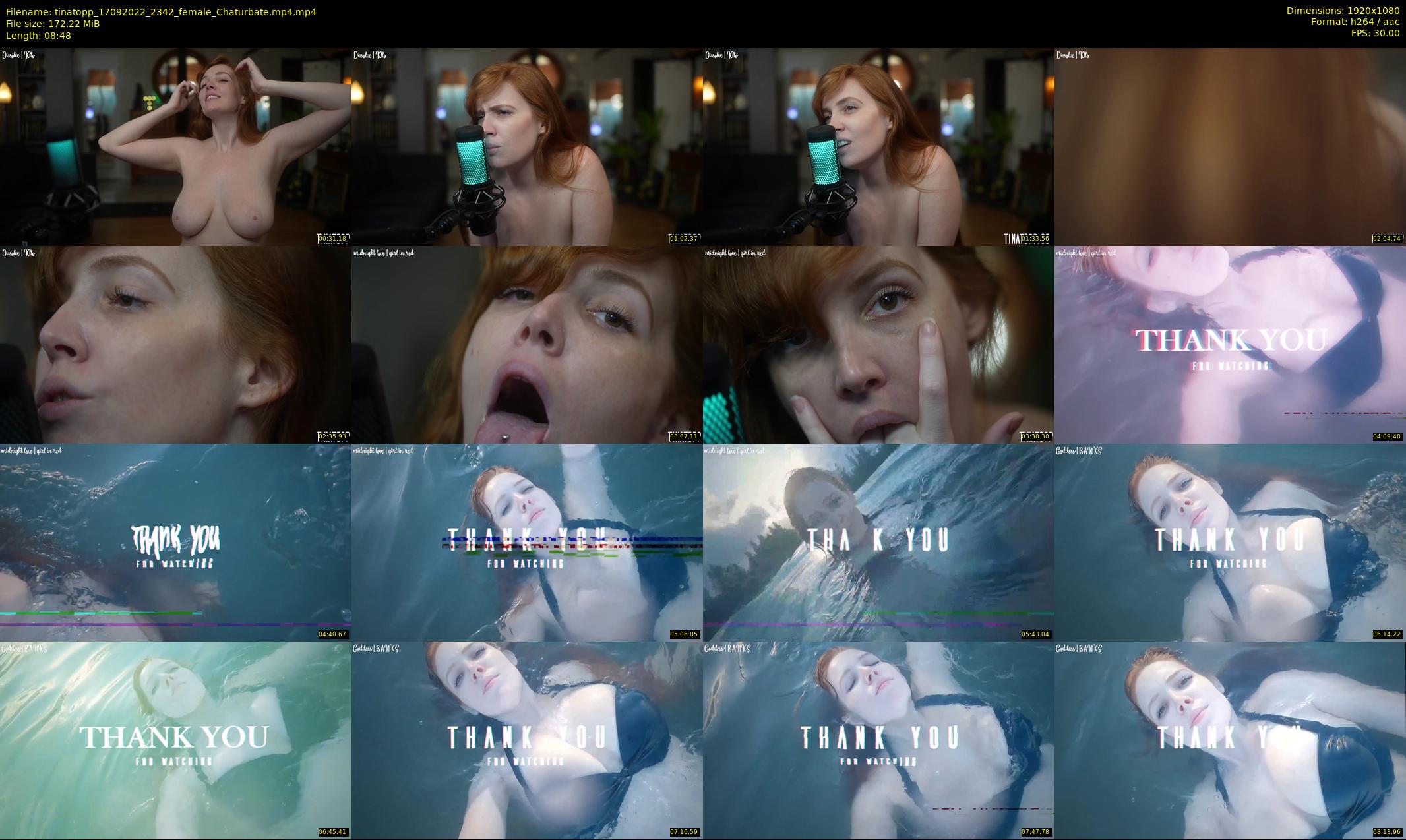 tinatopp — 9 minute Chaturbate female cam show recording, 1080p, Sep 17, 2022