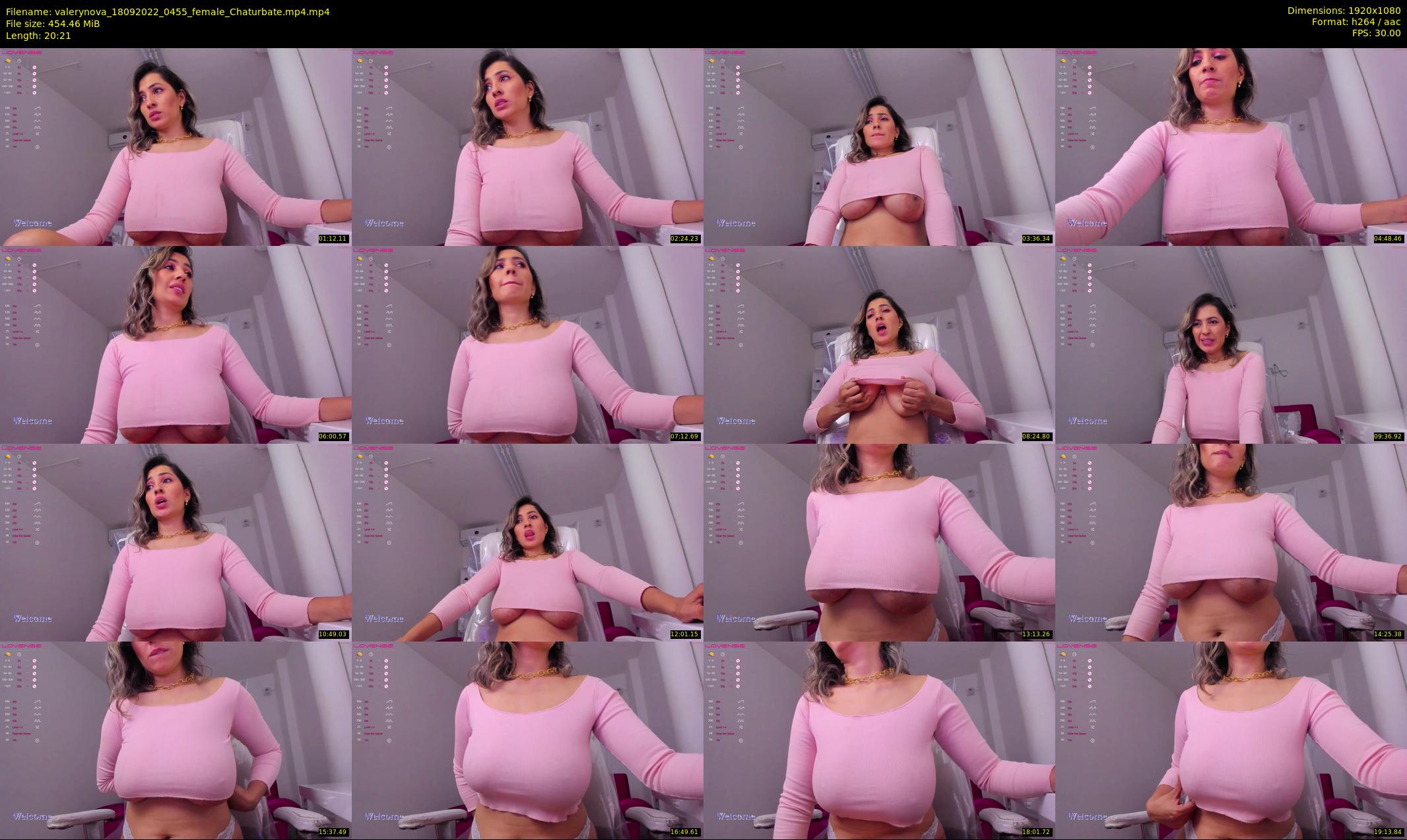 valerynova — 21 minute Chaturbate female cam show recording, 1080p, Sep 18, 2022