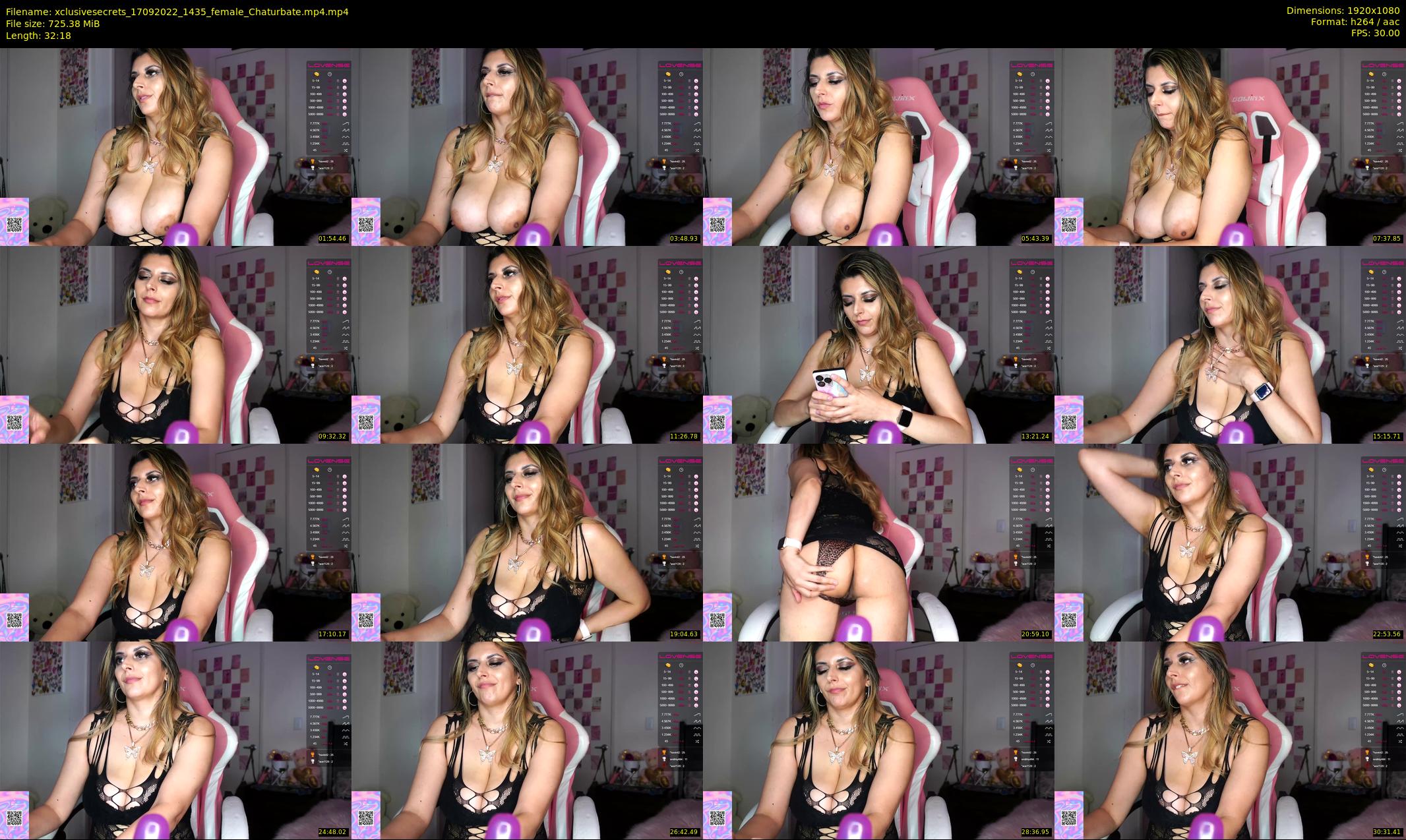 xclusivesecrets — 33 minute Chaturbate female cam show recording, 1080p, Sep 17, 2022