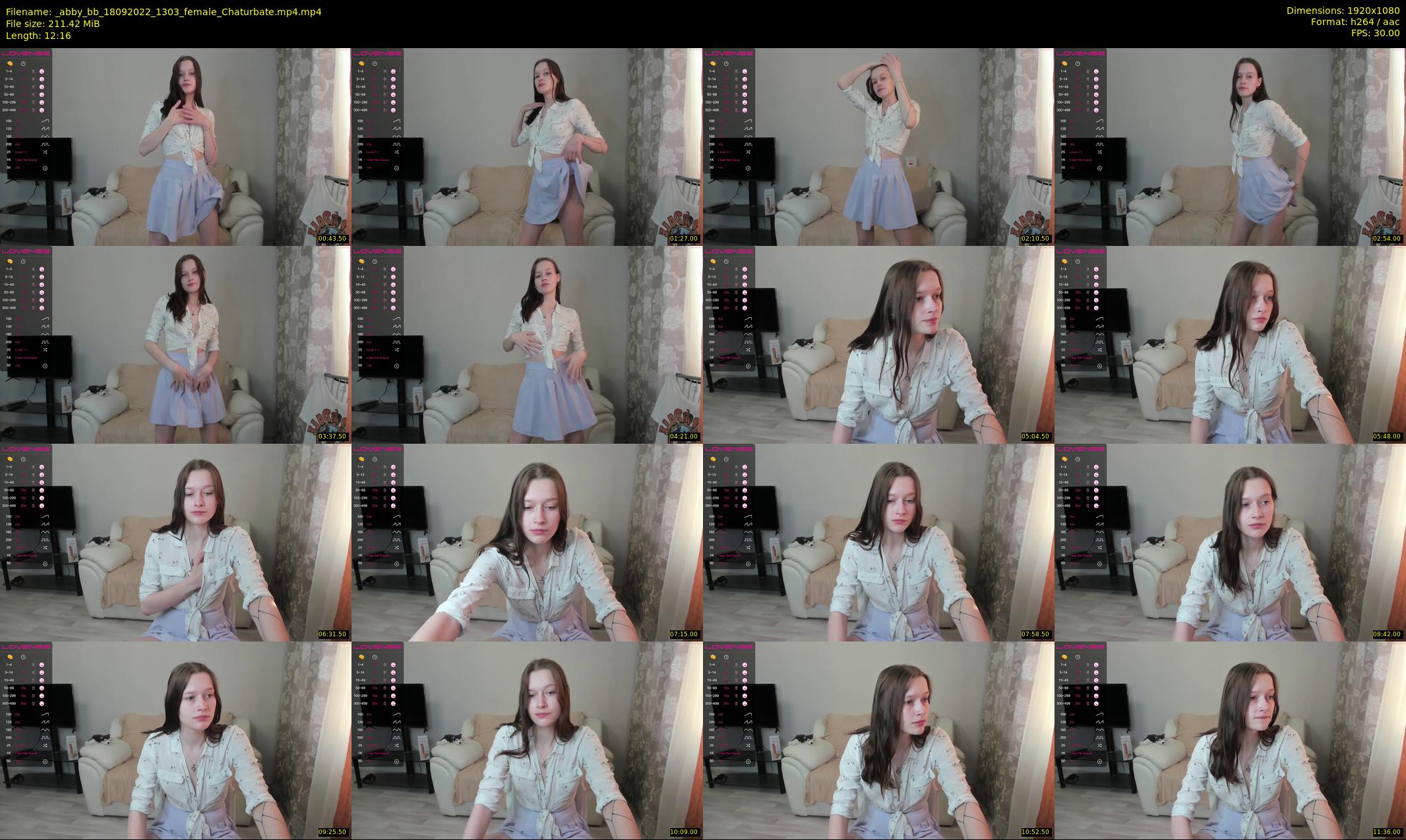 _abby_bb — 13 minute Chaturbate female cam show recording, 1080p, Sep 18, 2022