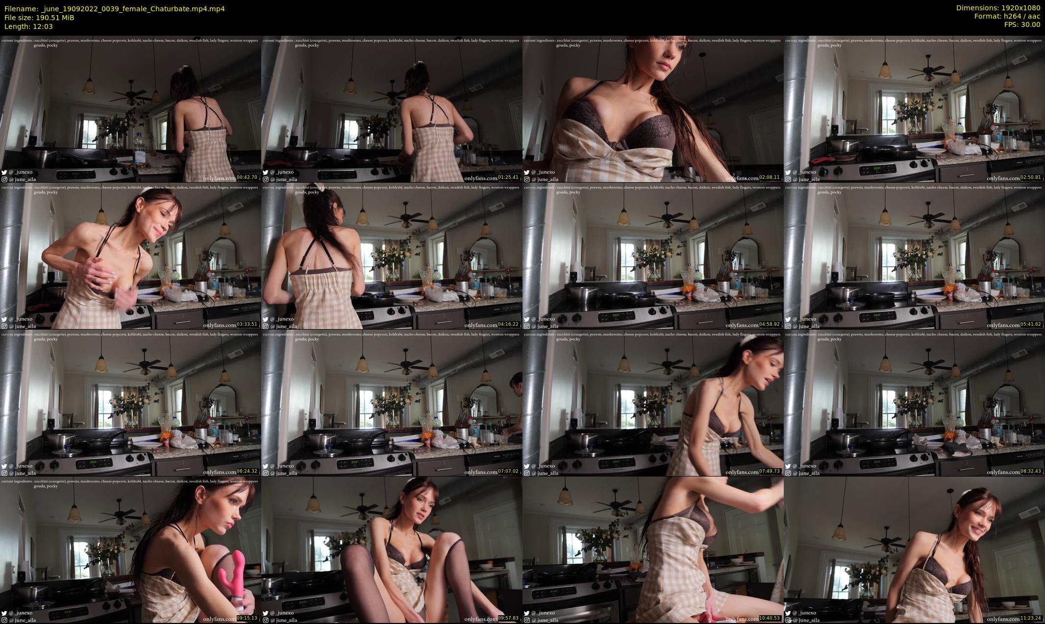 _june — 13 minute Chaturbate female cam show recording, 1080p, Sep 19, 2022