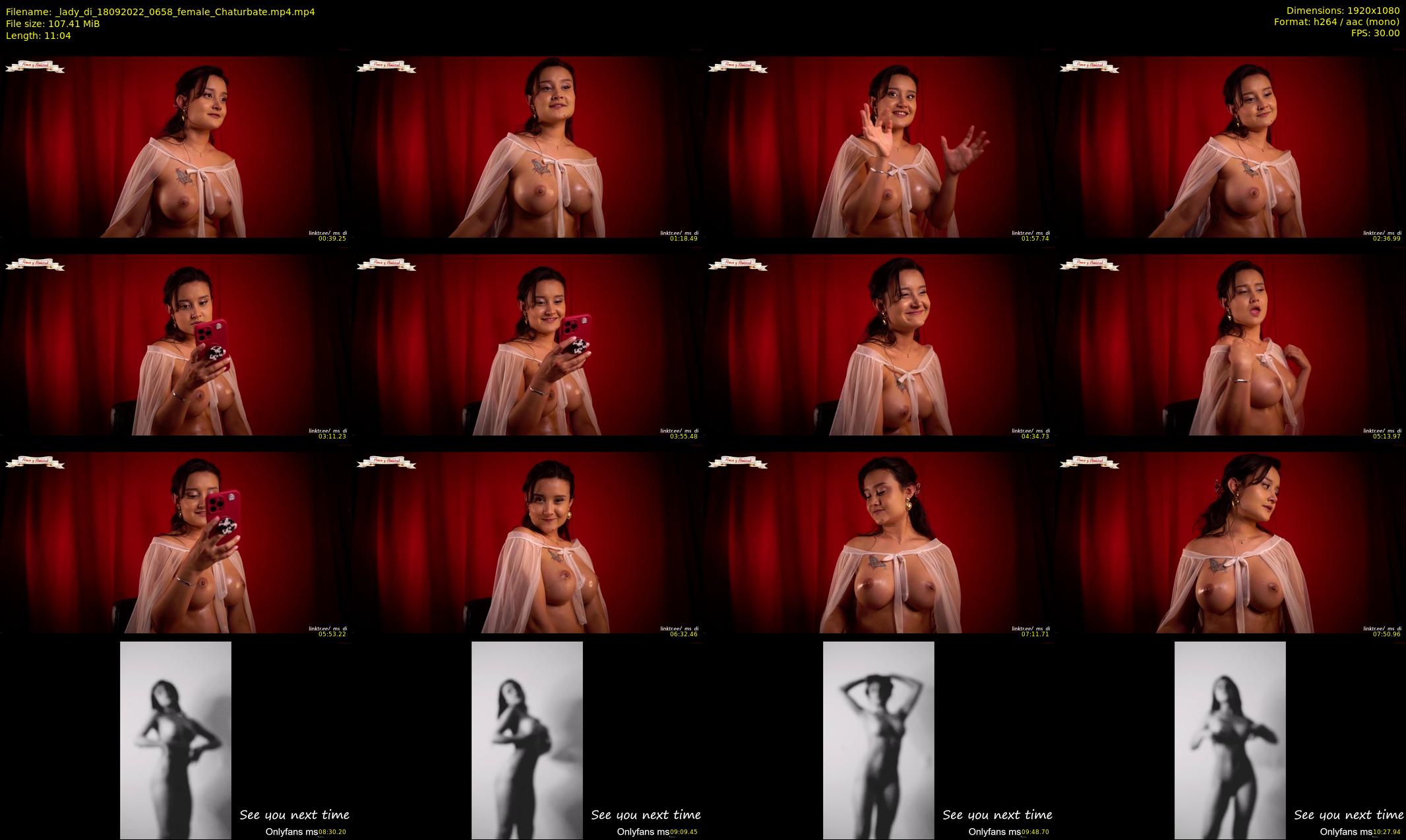 _lady_di — 12 minute Chaturbate female cam show recording, 1080p, Sep 18, 2022