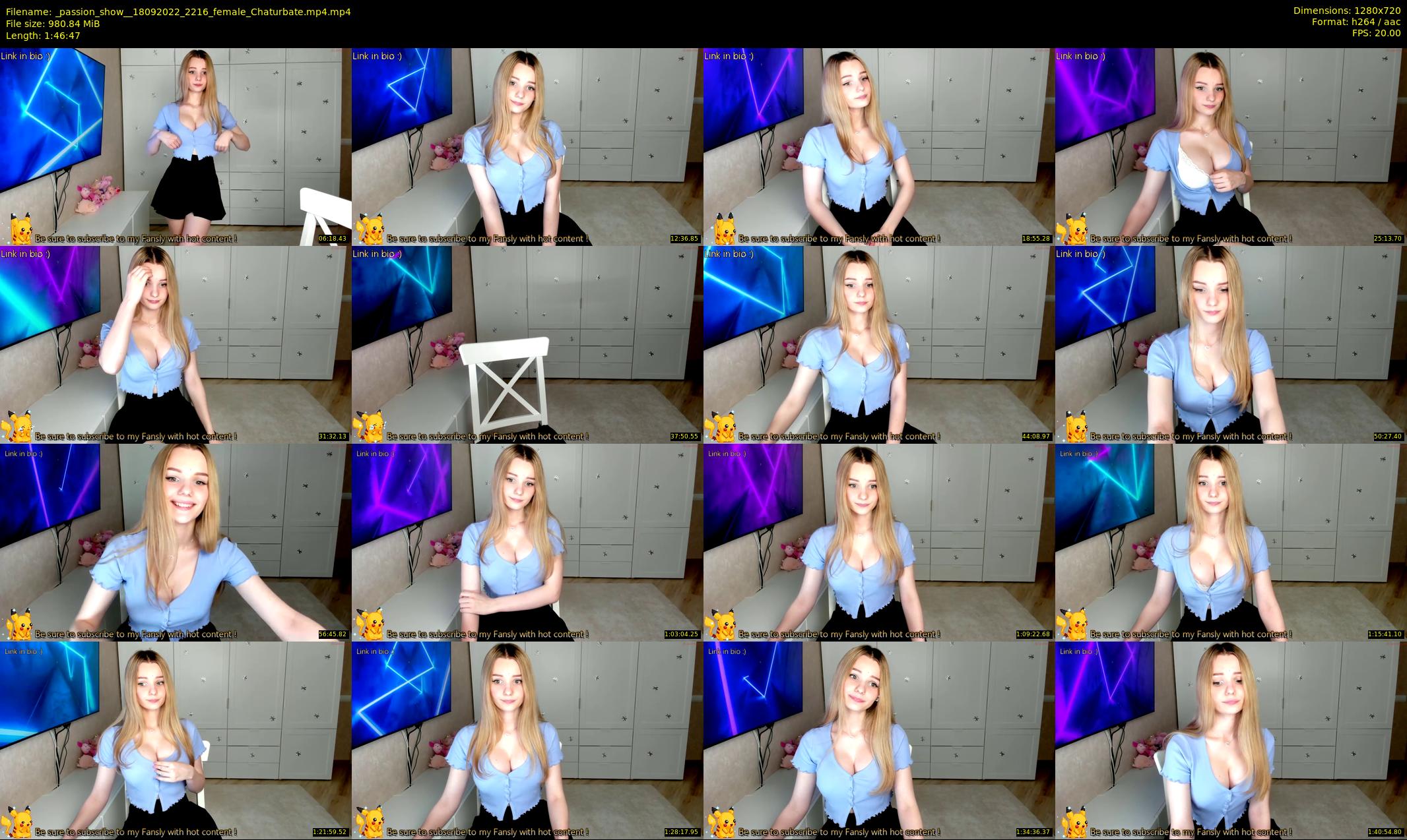 _passion_show_ — 107 minute Chaturbate couple cam show recording, 720p, Sep 18, 2022