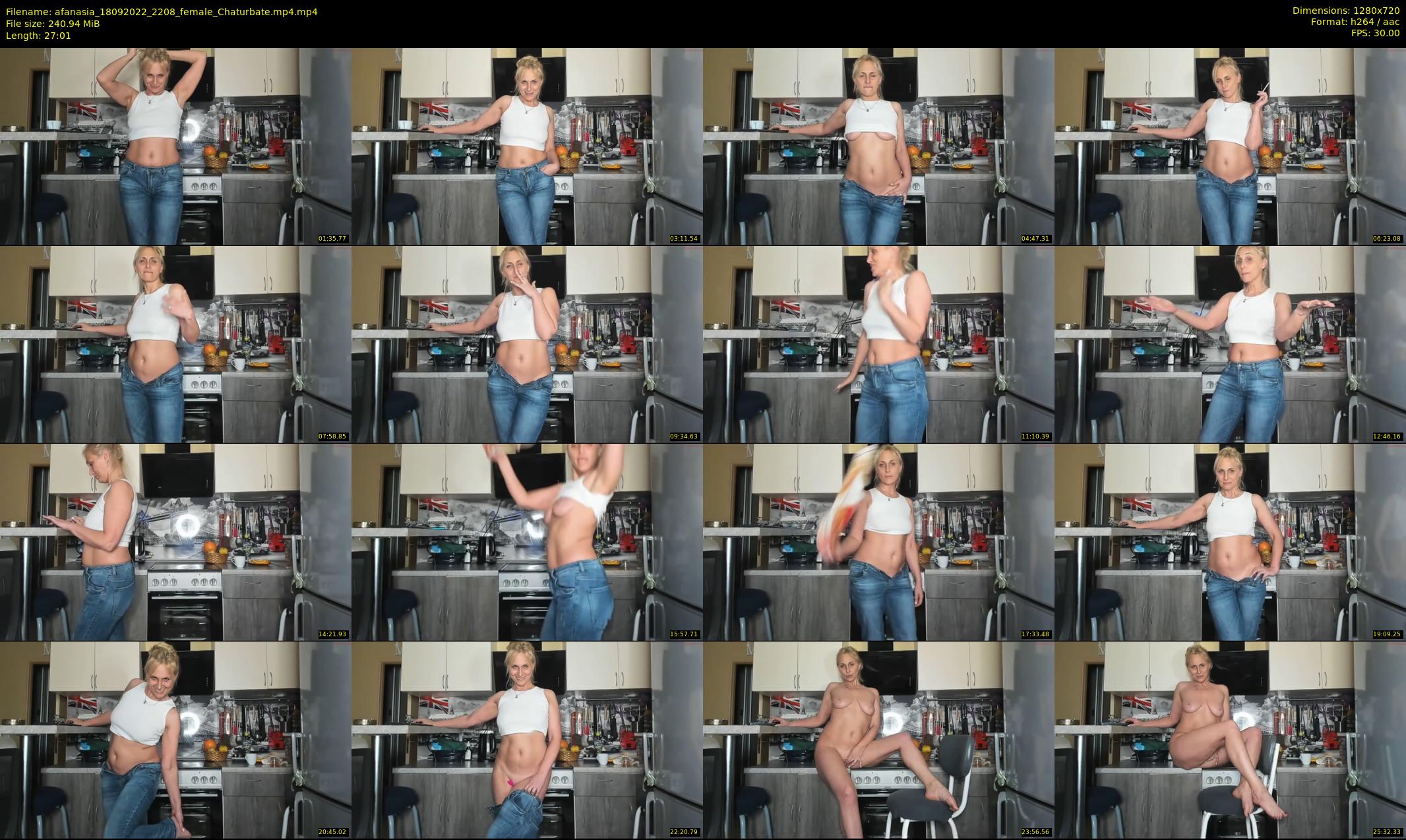 afanasia — 28 minute Chaturbate female cam show recording, 720p, Sep 18, 2022
