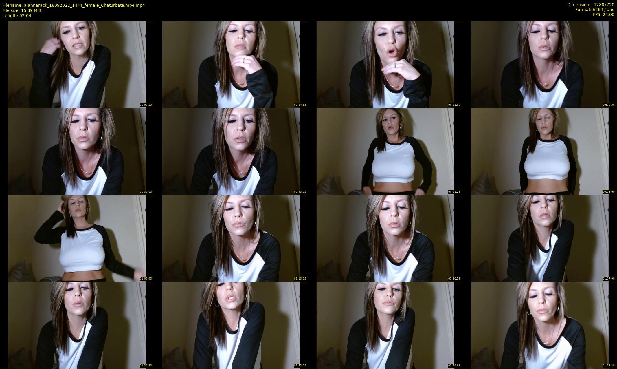 alannarack — 3 minute Chaturbate female cam show recording, 720p, Sep 18, 2022