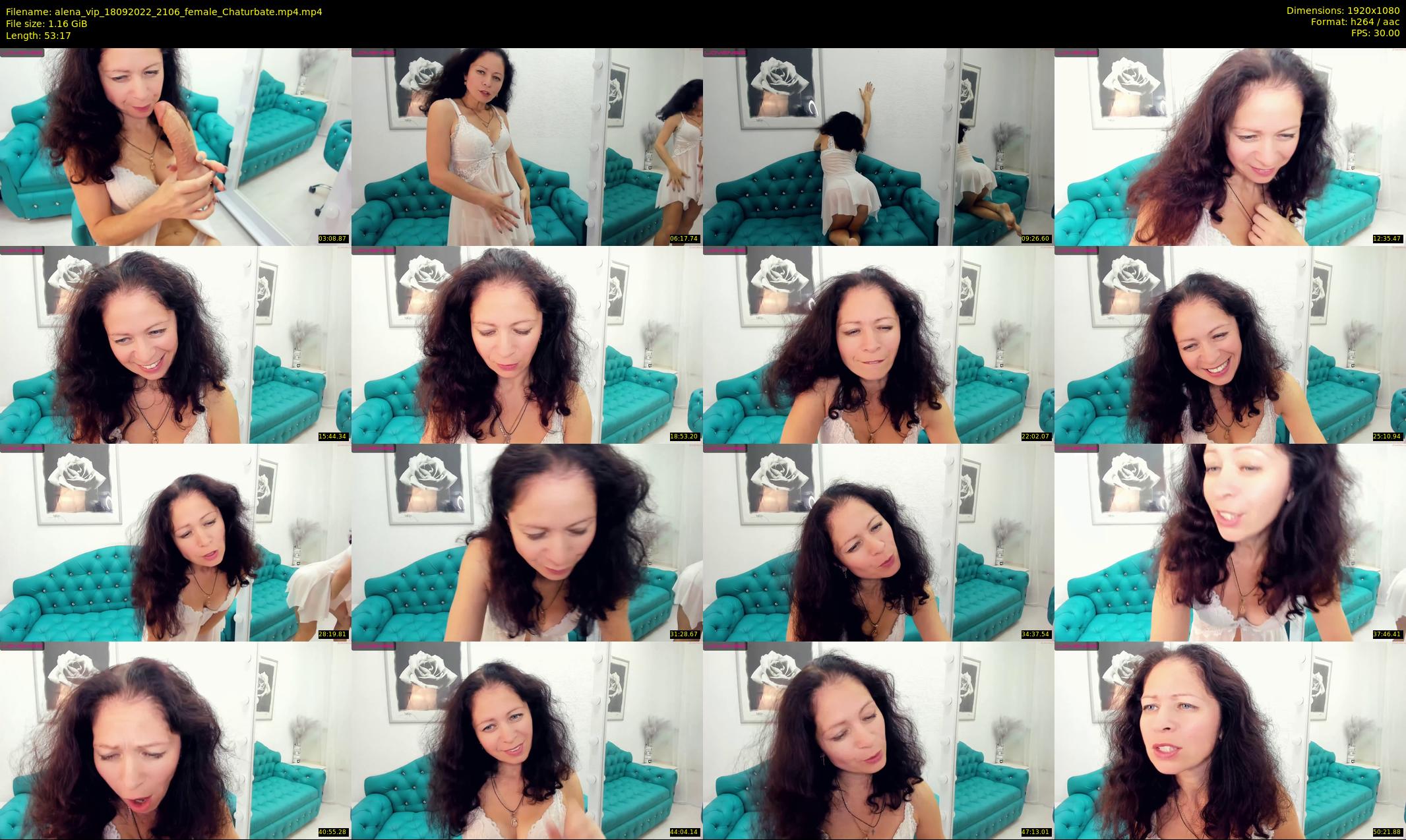 alena_vip — 54 minute Chaturbate female cam show recording, 1080p, Sep 18, 2022