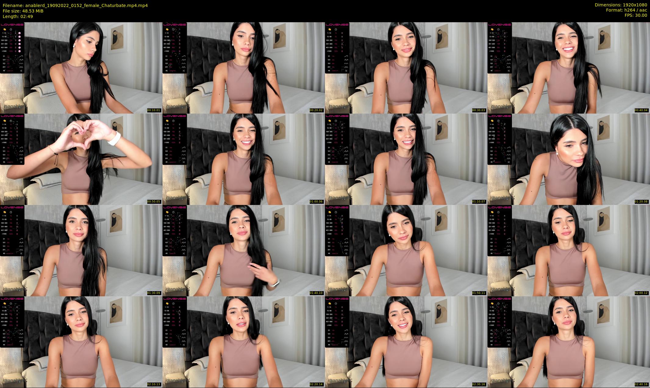anablerd — 3 minute Chaturbate female cam show recording, 1080p, Sep 19, 2022