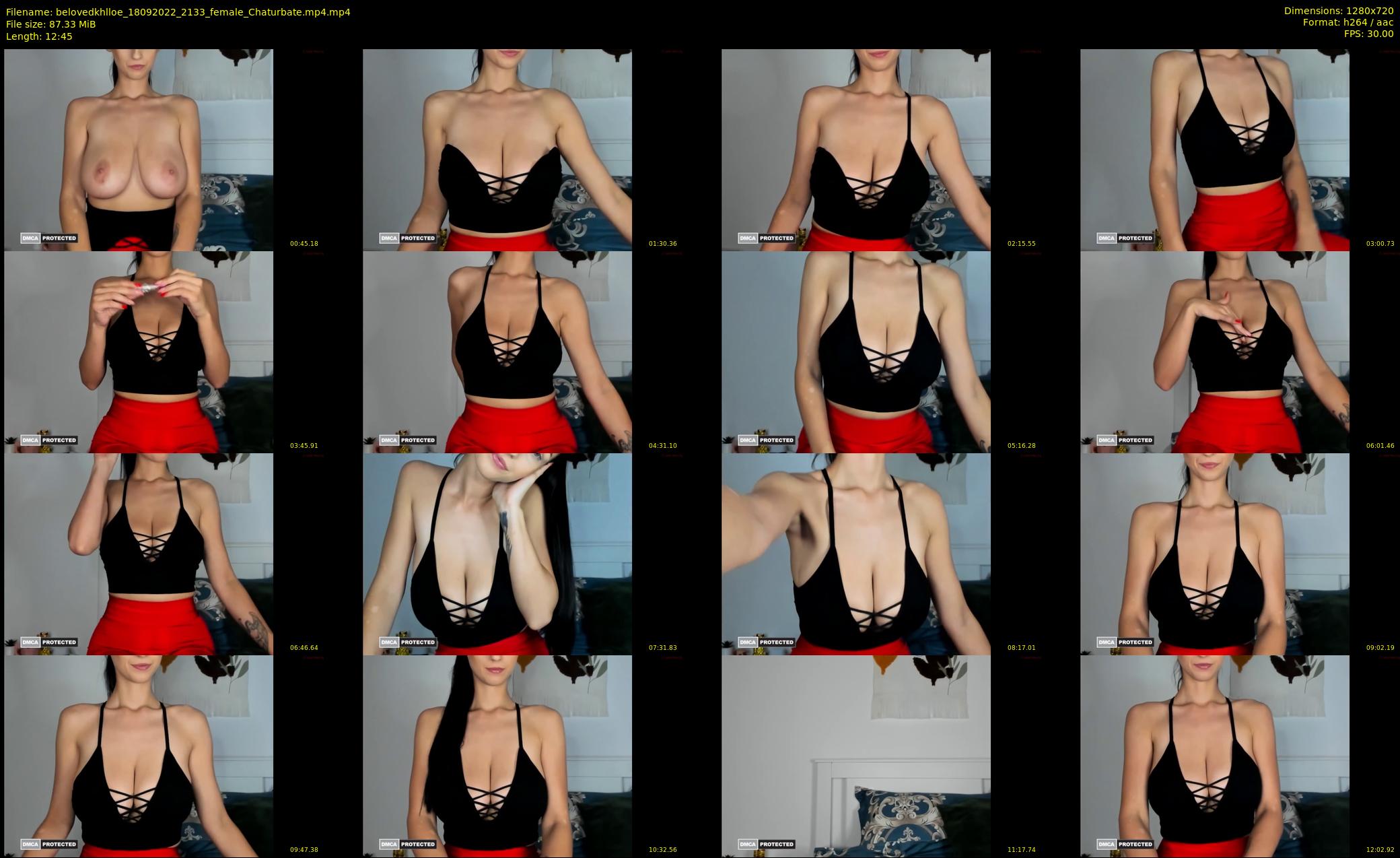 belovedkhlloe — 13 minute Chaturbate female cam show recording, 720p, Sep 18, 2022