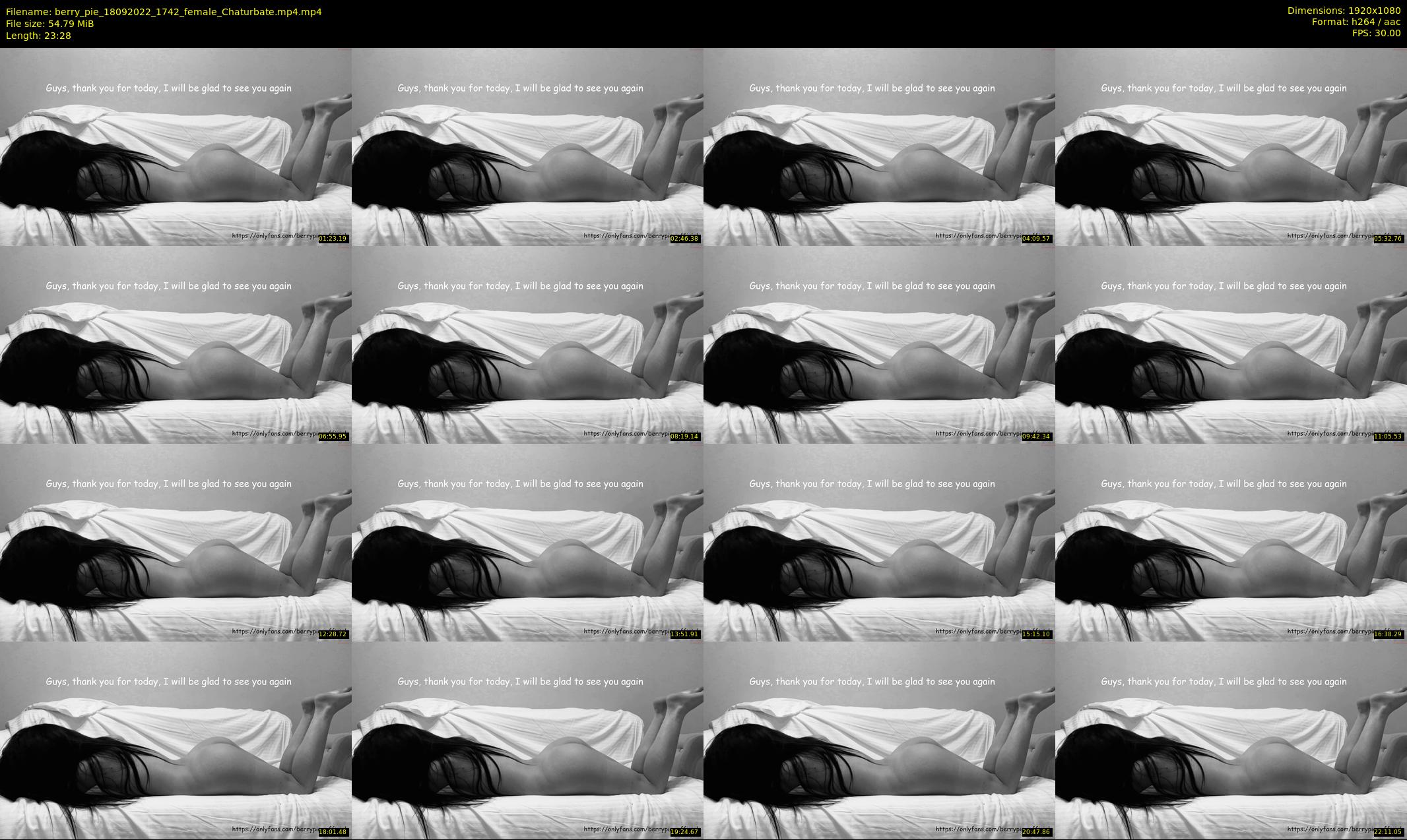 berry_pie — 24 minute Chaturbate female cam show recording, 1080p, Sep 18, 2022