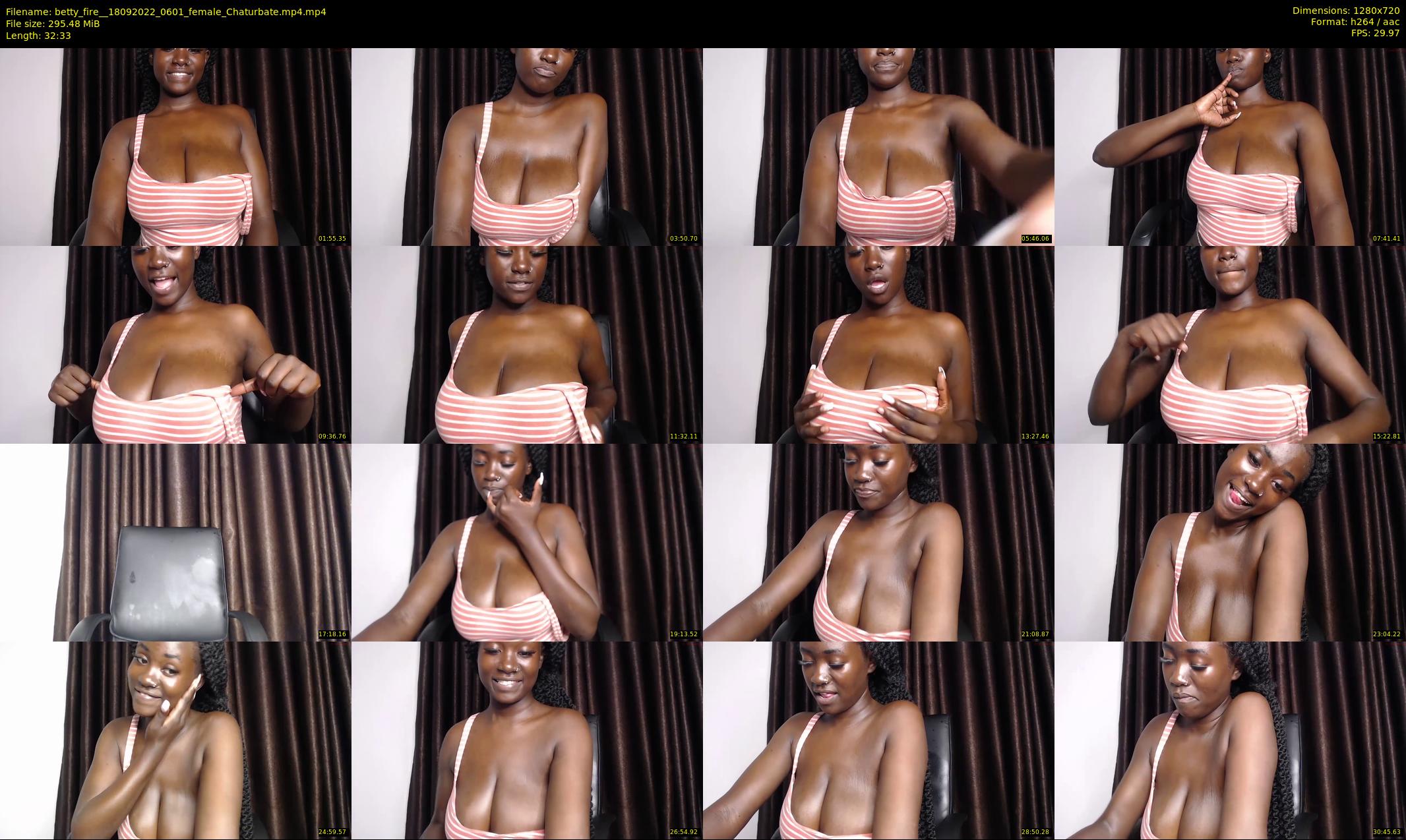 betty_fire_ — 33 minute Chaturbate female cam show recording, 720p, Sep 18, 2022