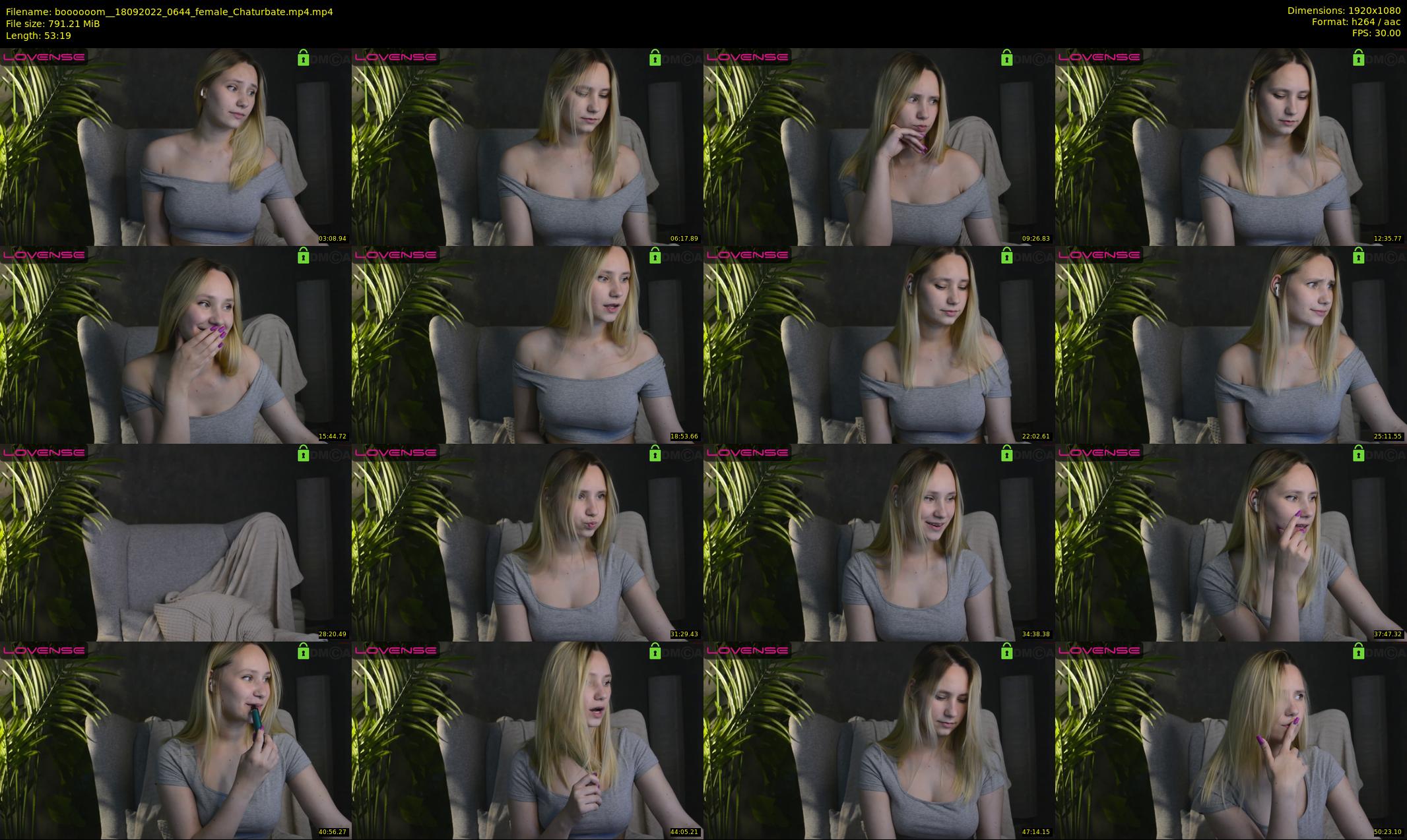 boooooom_ — 54 minute Chaturbate female cam show recording, 1080p, Sep 18, 2022