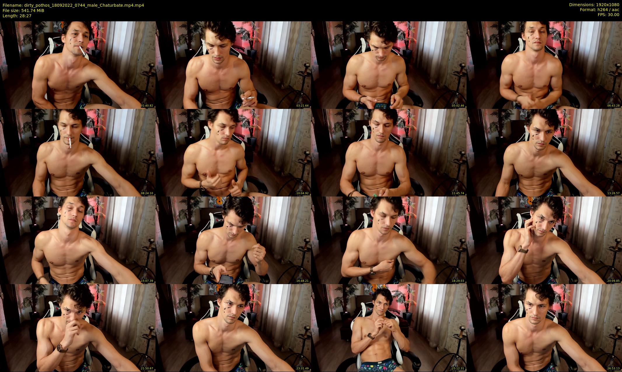 dirty_pothos — 29 minute Chaturbate male cam show recording, 1080p, Sep 18, 2022