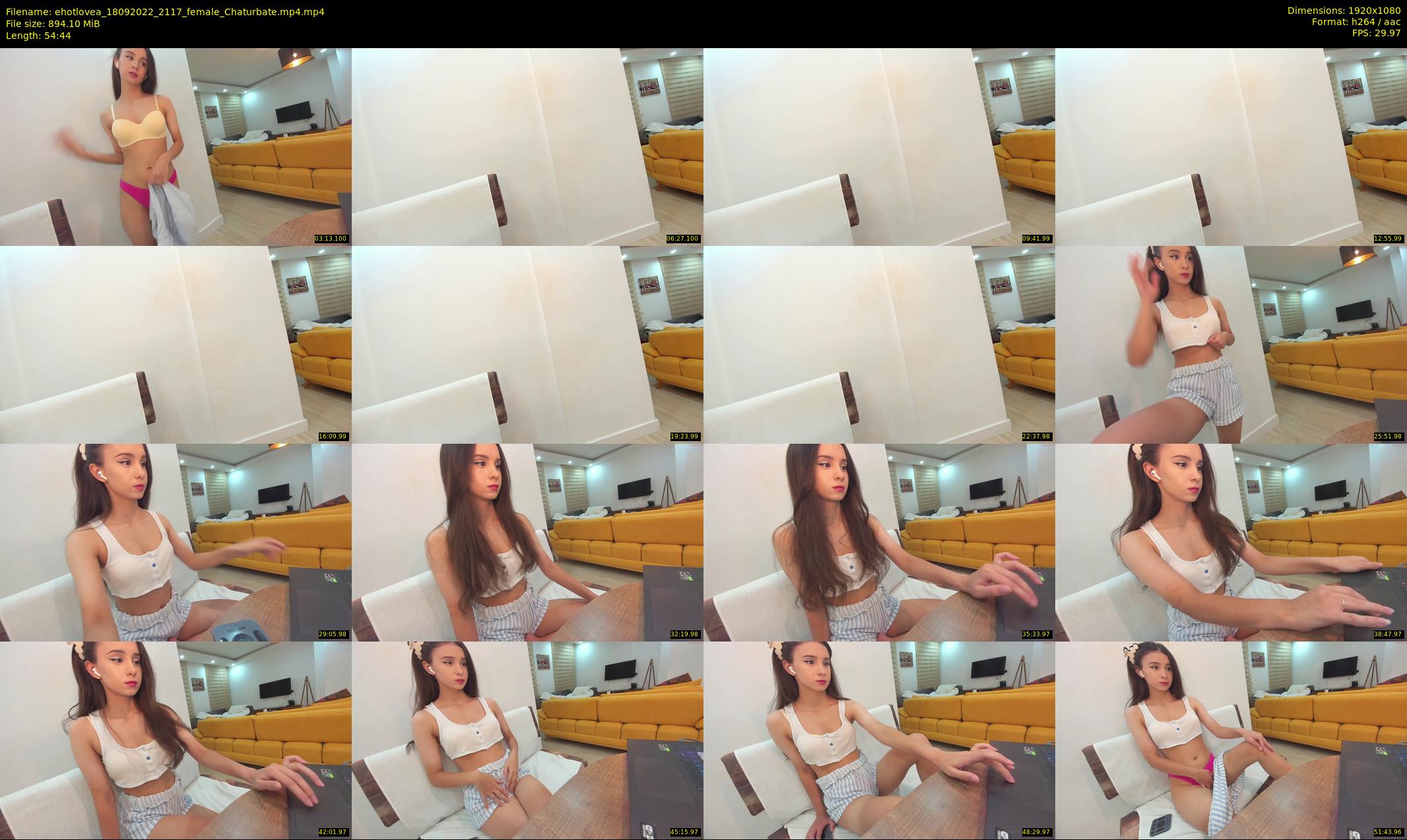 ehotlovea — 55 minute Chaturbate female cam show recording, 1080p, Sep 18, 2022
