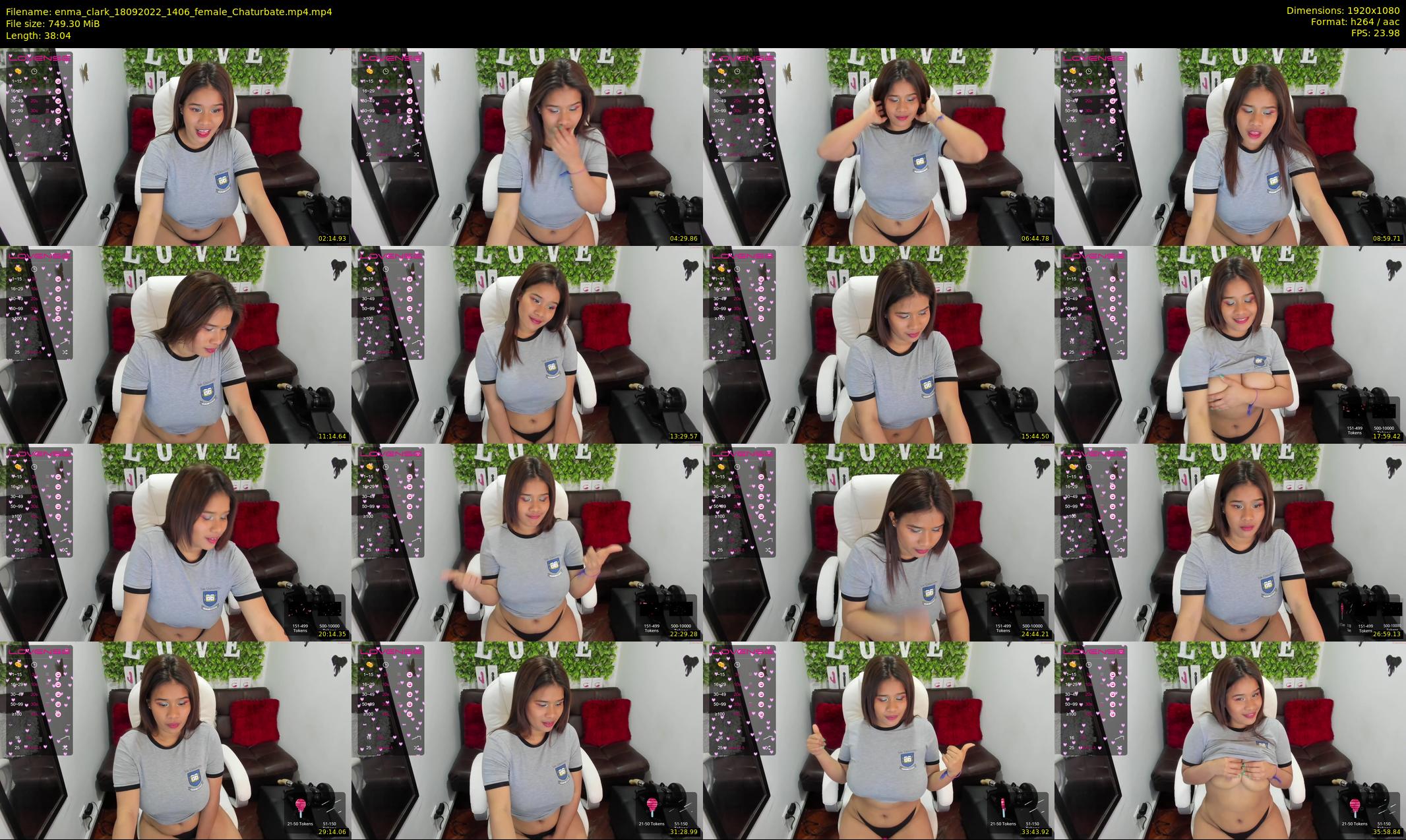 enma_clark — 39 minute Chaturbate female cam show recording, 1080p, Sep 18, 2022
