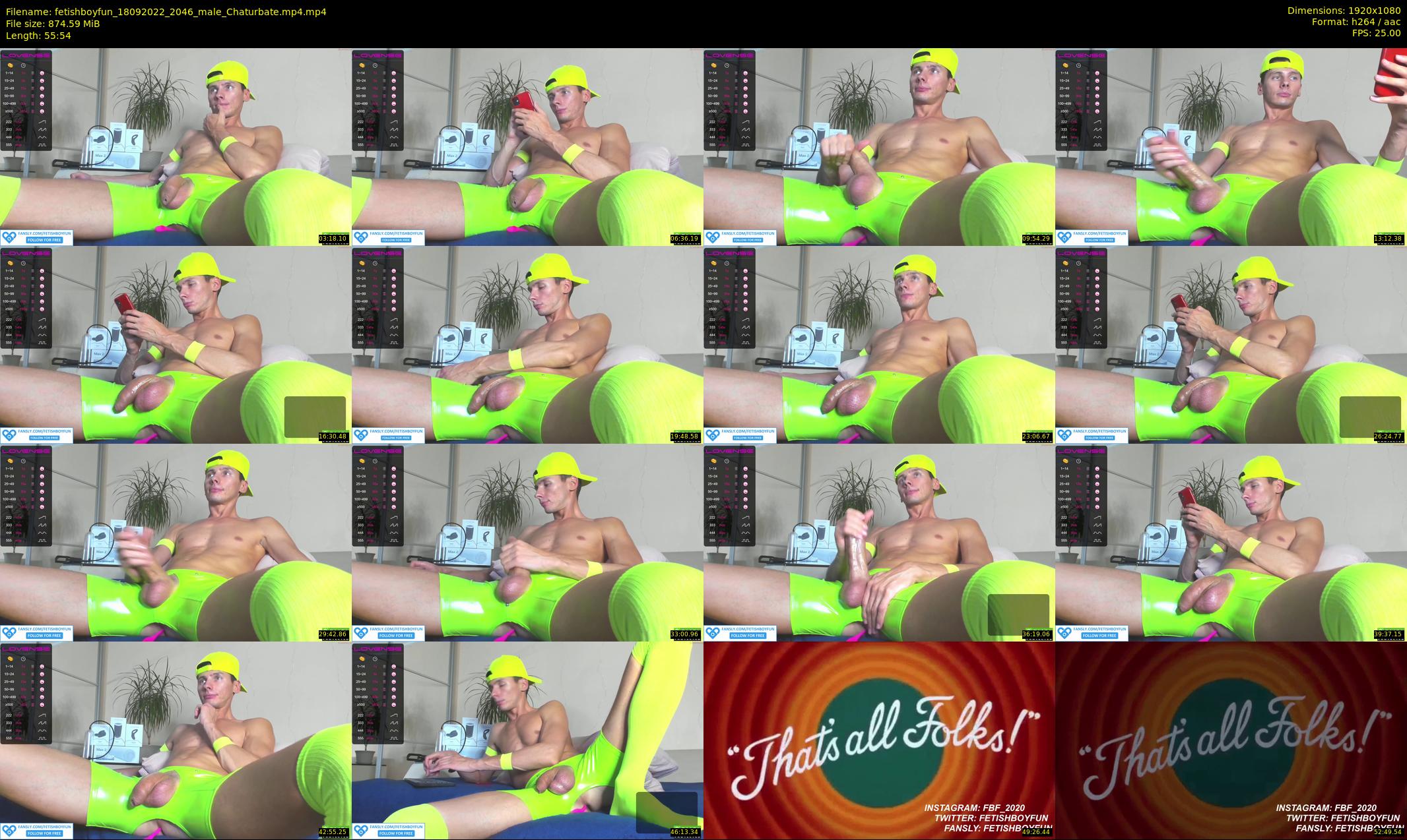 fetishboyfun — 56 minute Chaturbate male cam show recording, 1080p, Sep 18, 2022
