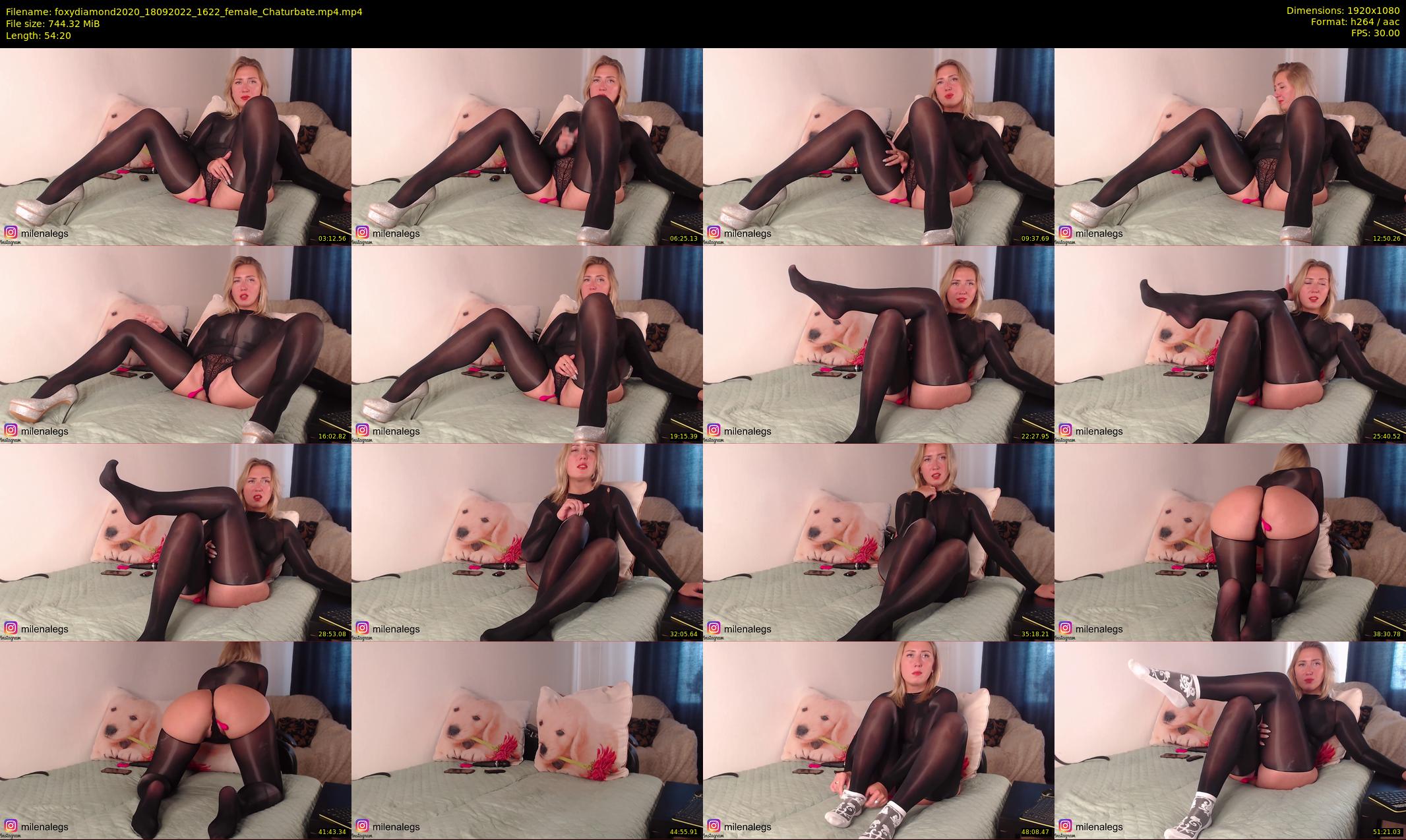 foxydiamond2020 — 55 minute Chaturbate female cam show recording, 1080p, Sep 18, 2022