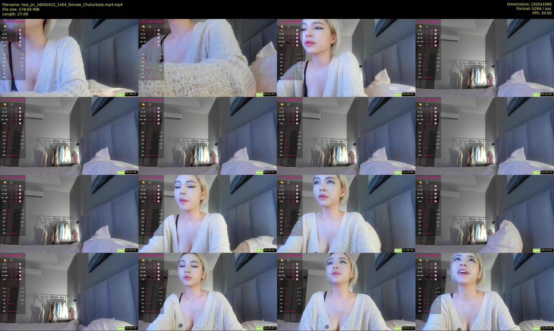 hee_jin — 28 minute Chaturbate female cam show recording, 1080p, Sep 18, 2022