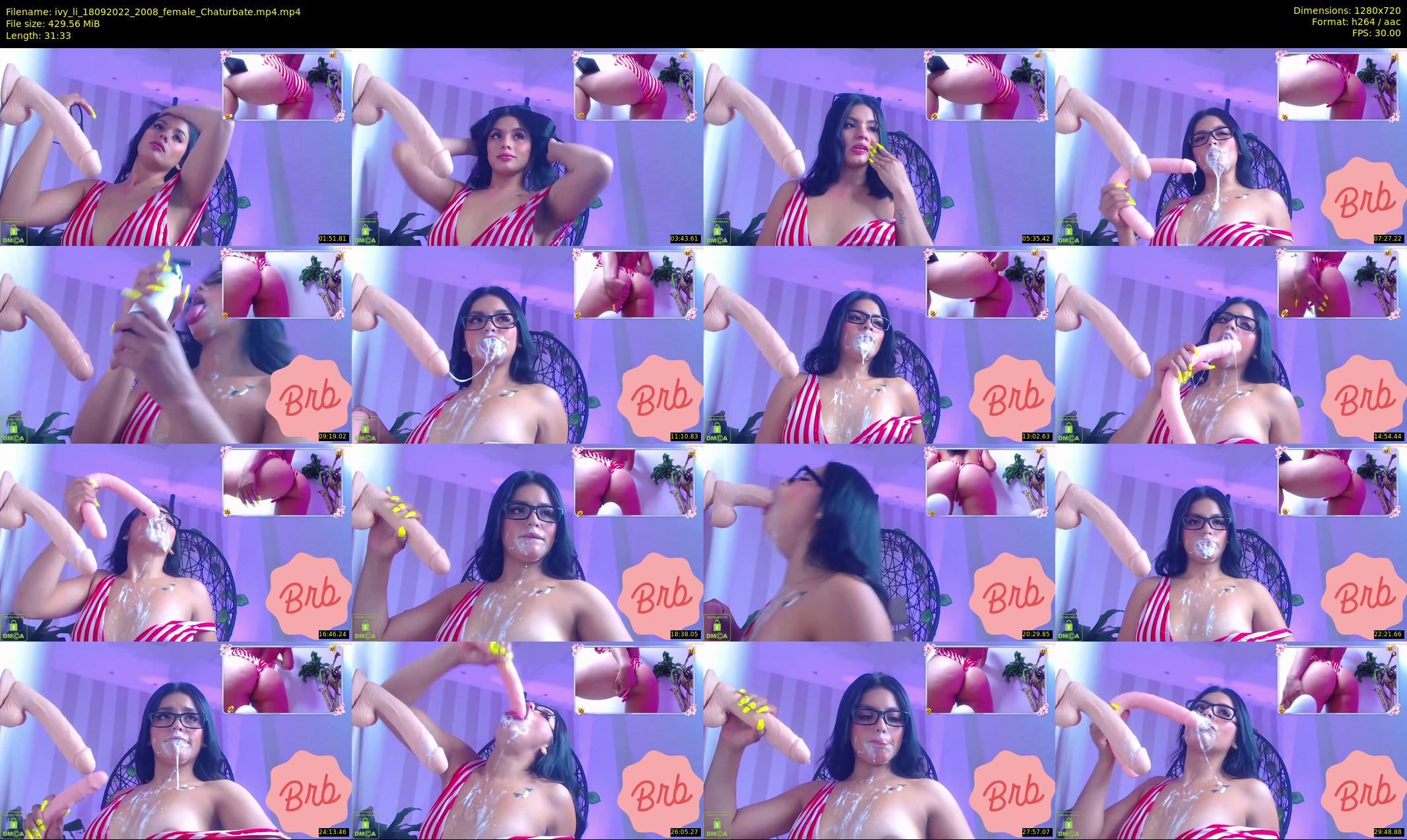 ivy_li — 32 minute Chaturbate female cam show recording, 720p, Sep 18, 2022