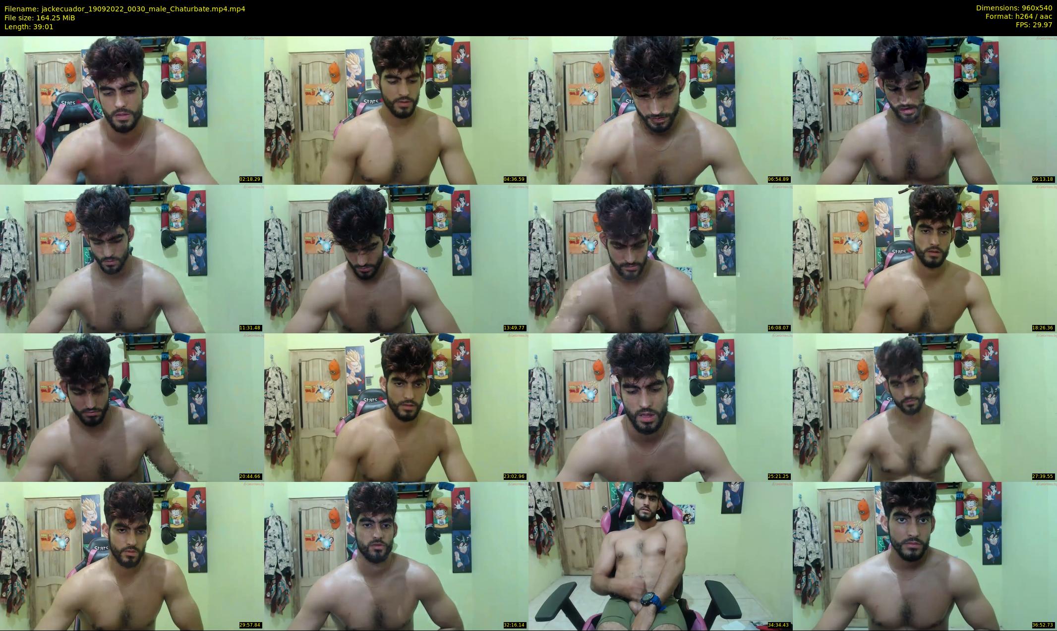 jackecuador — 40 minute Chaturbate male cam show recording, 480p, Sep 19, 2022