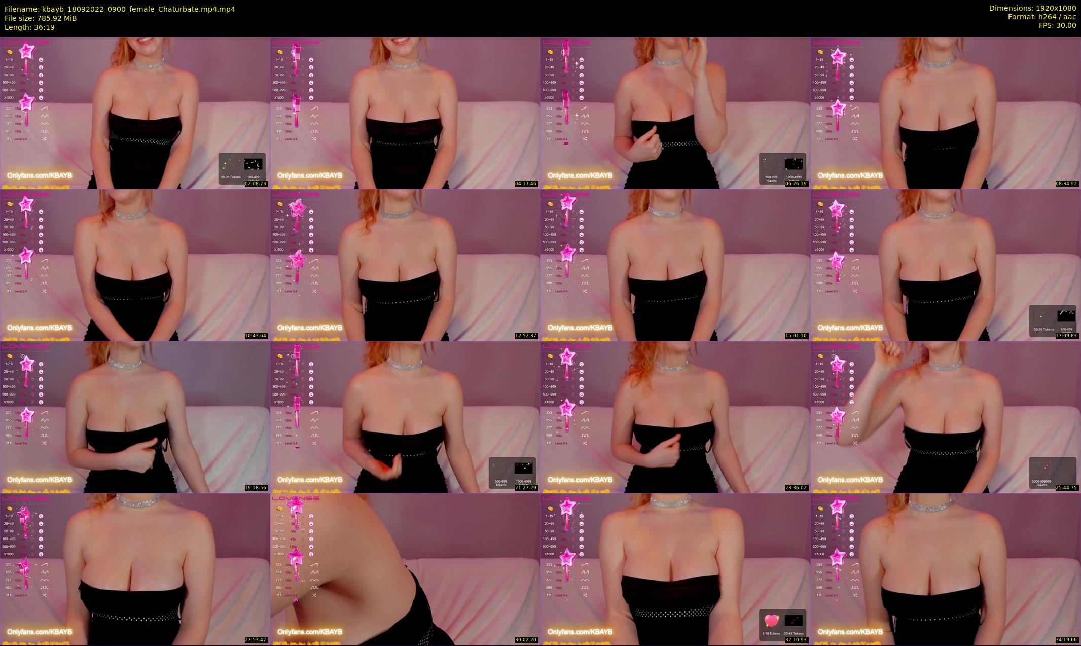 kbayb — 37 minute Chaturbate female cam show recording, 1080p, Sep 18, 2022