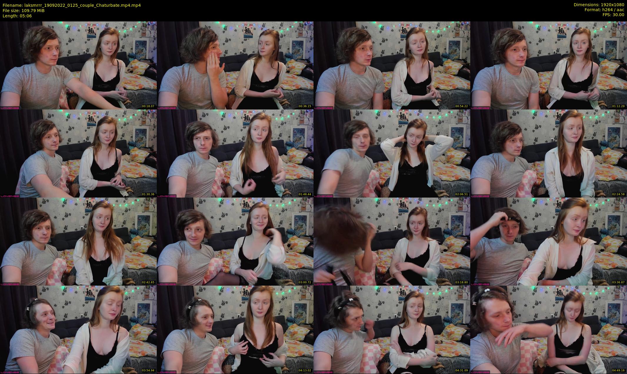 laksmrrr — 6 minute Chaturbate couple cam show recording, 1080p, Sep 19, 2022