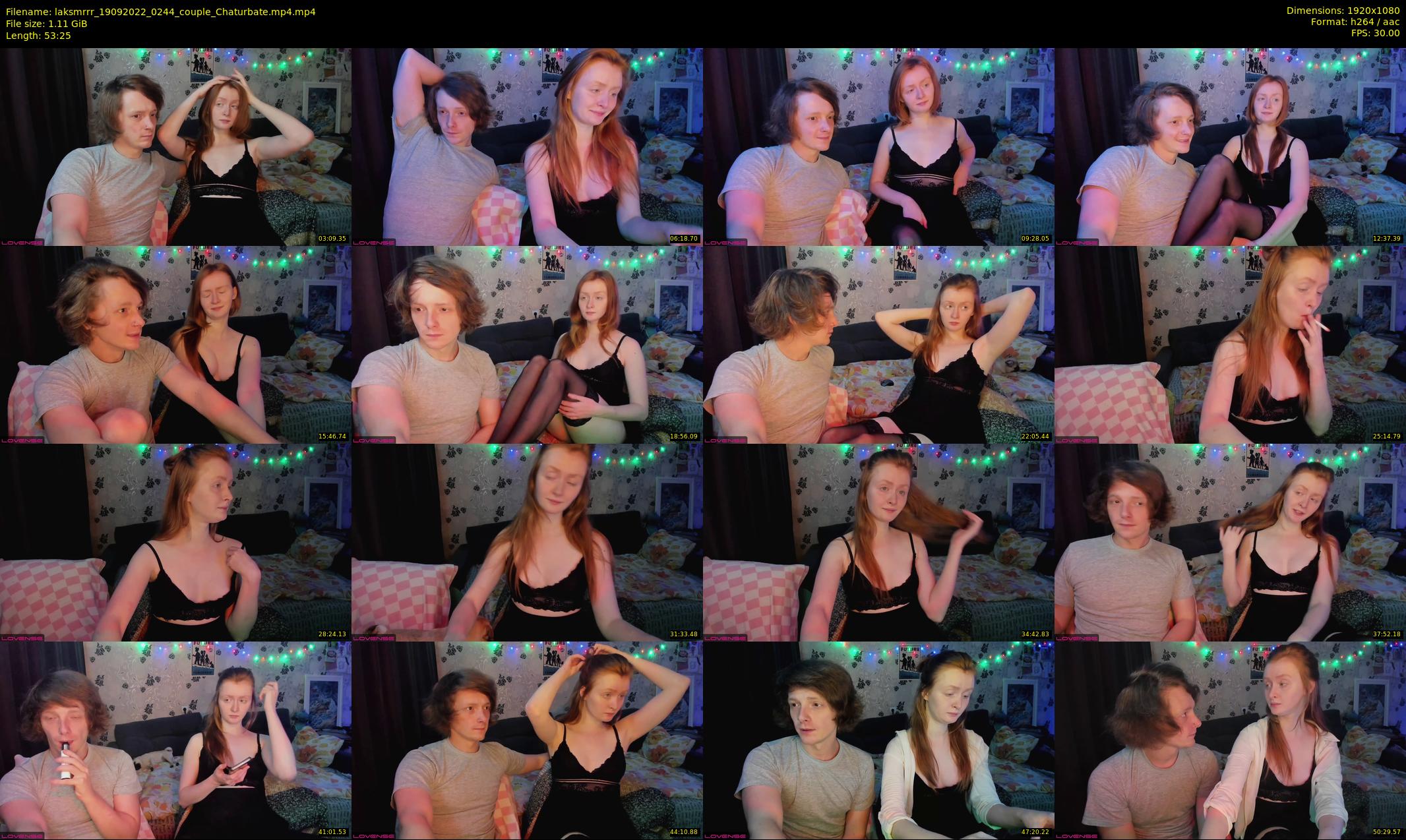 laksmrrr — 54 minute Chaturbate couple cam show recording, 1080p, Sep 19, 2022