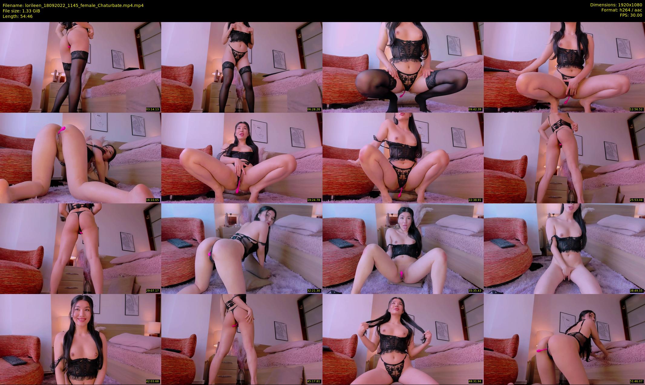 lorileen — 55 minute Chaturbate female cam show recording, 1080p, Sep 18, 2022