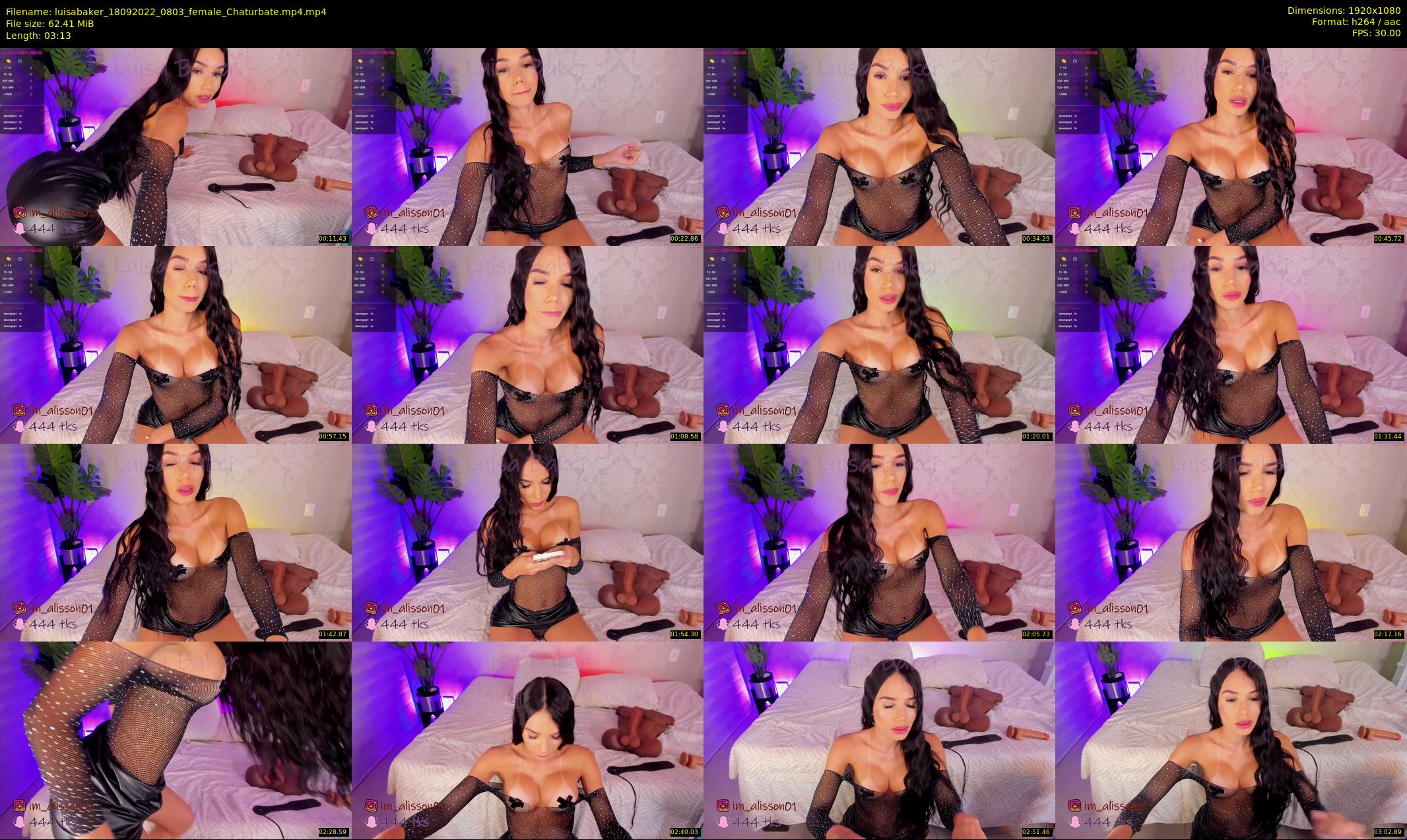 luisabaker — 4 minute Chaturbate female cam show recording, 1080p, Sep 18, 2022
